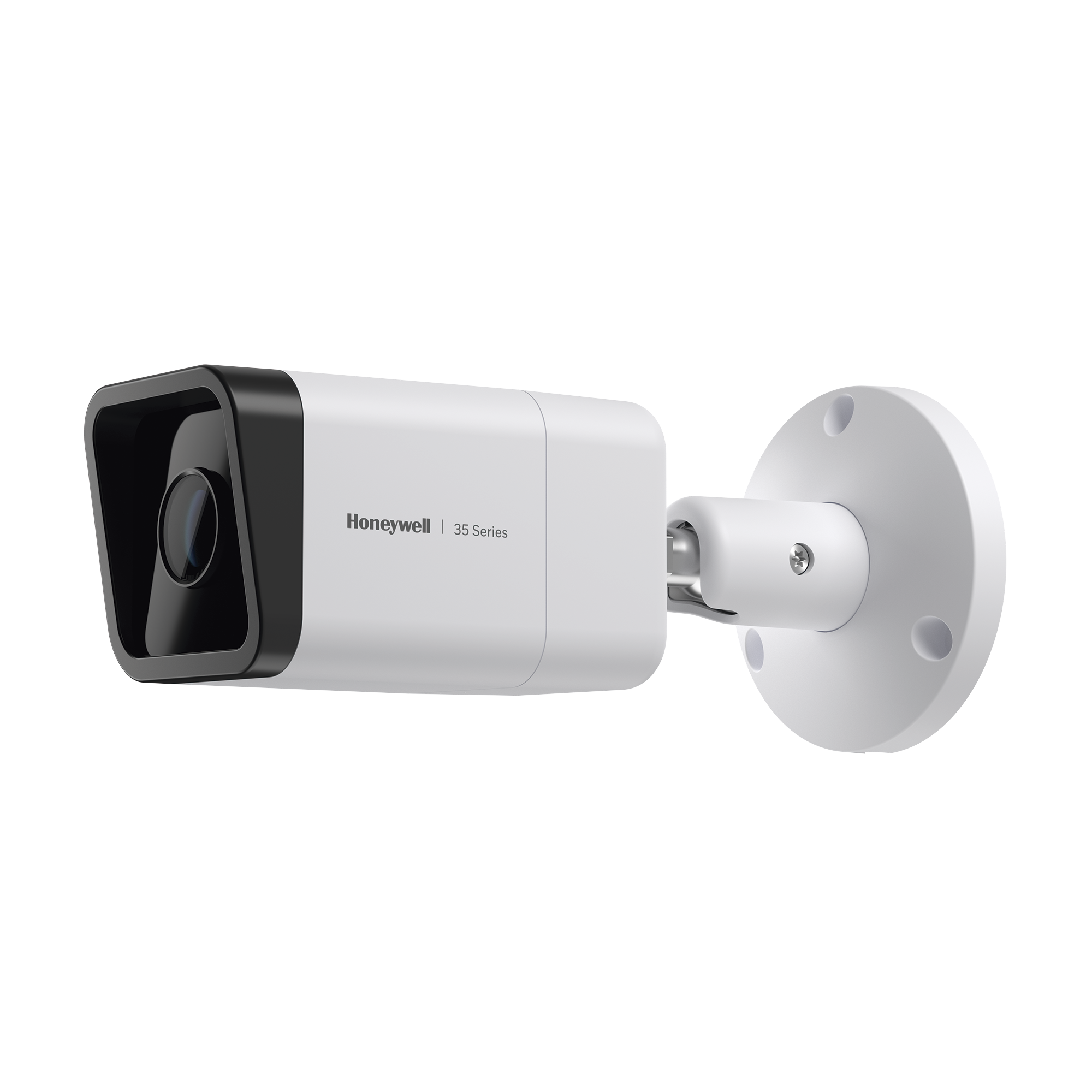Camara Bala IP 8 Megapixel / Lente Mot. 2.7 a 13.5 mm / 60 mts IR / Exterior IP67 / H.265 / IA (Filtro de Humanos y Vehiculos) / Merodeo / Conteo de Personas / PoE / Audio y Alarmas I/O / ONVIF / Cumple con NDAA / Serie 35 / Honeywell Security