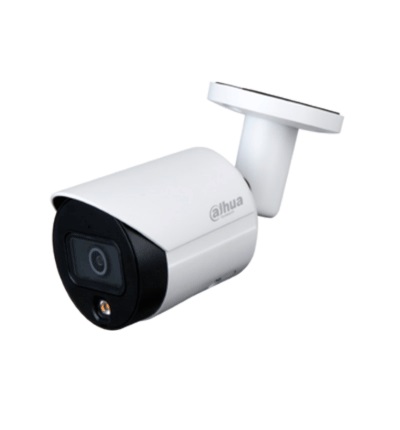 DAHUA IPC-HFW2239S-SA-LED-28 - Camara Bullet IP de 2 Megapixeles/ Full Color/ Lente de 2.8 mm/ Microfono Integrado/ WDR Real/ Ranura para MicroSD - 
