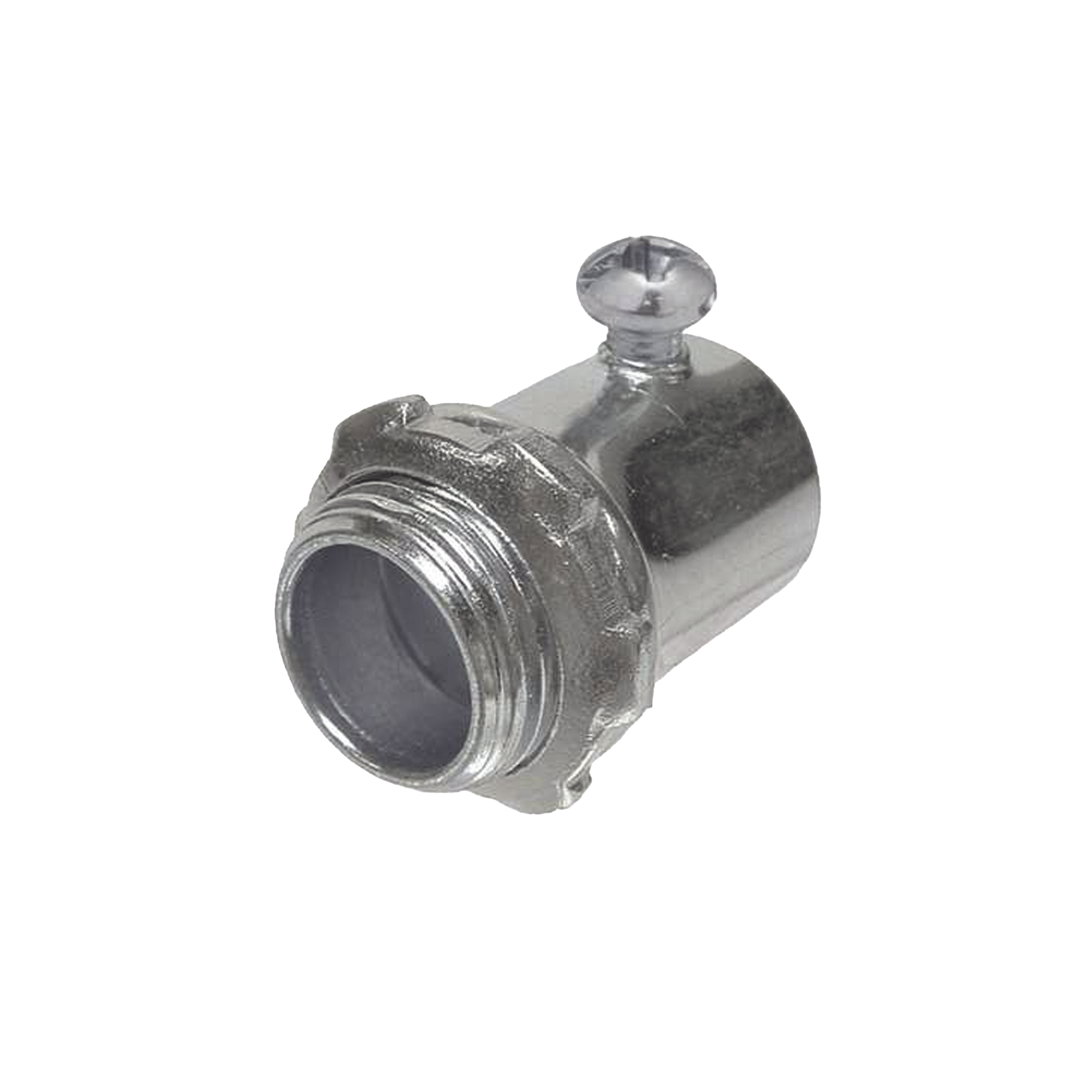 Conector de 1/2' (13 mm) para Pared Delgada con Tornillo.