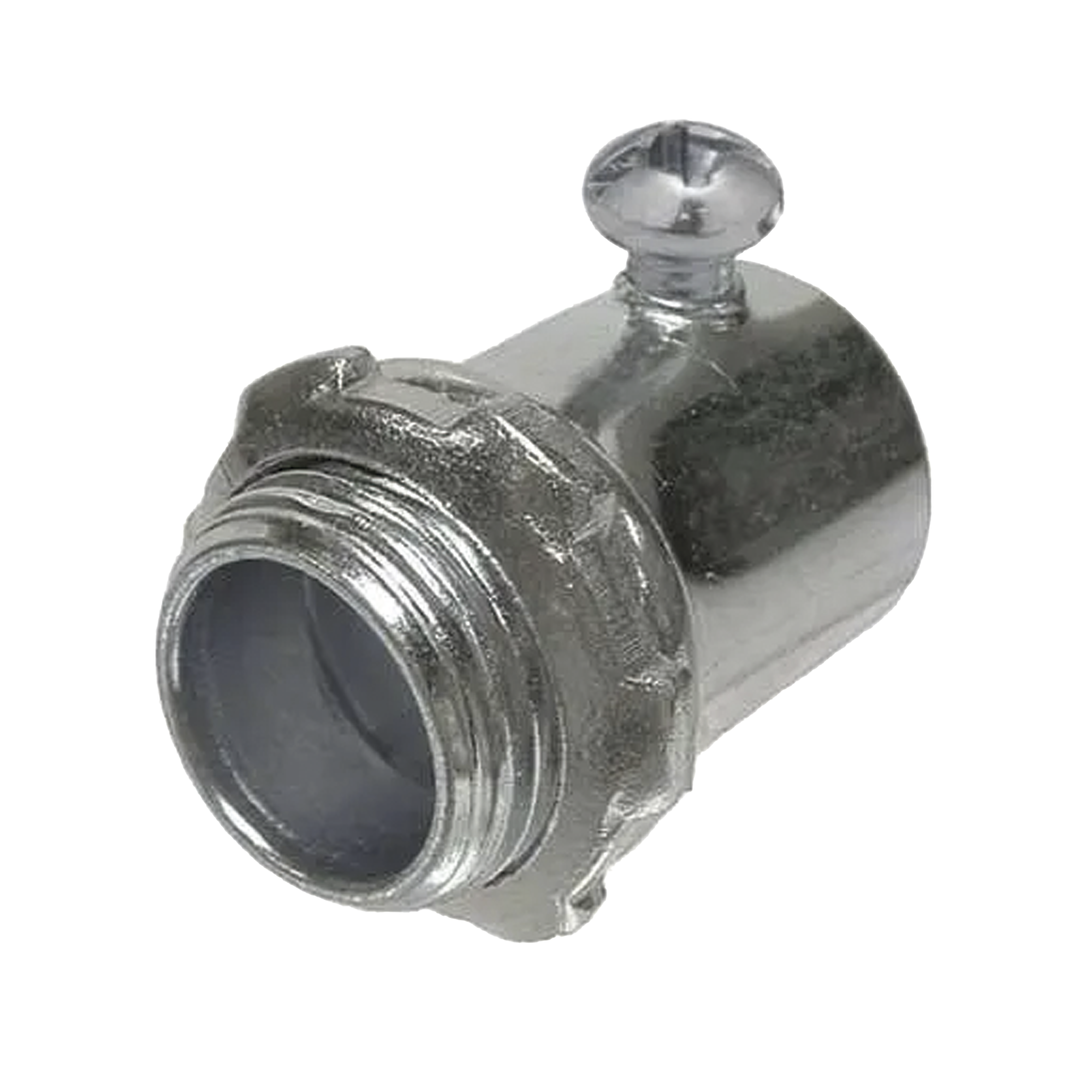 Conector de 3/4' (19 mm) para Pared Delgada con Tornillo.