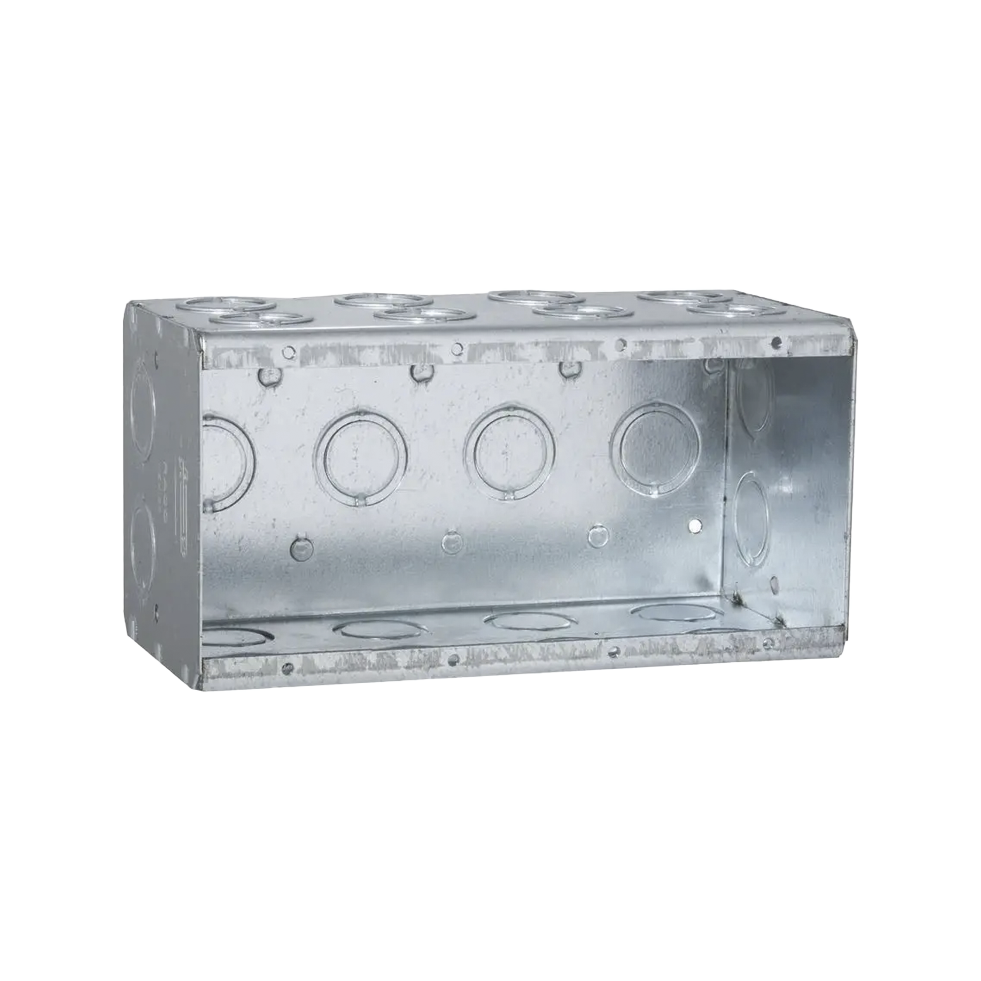 Caja Multigang de 4 Gangs/ Profundidad de 3-1/2'/ 24 Entradas de 1/2' - 3/4'.