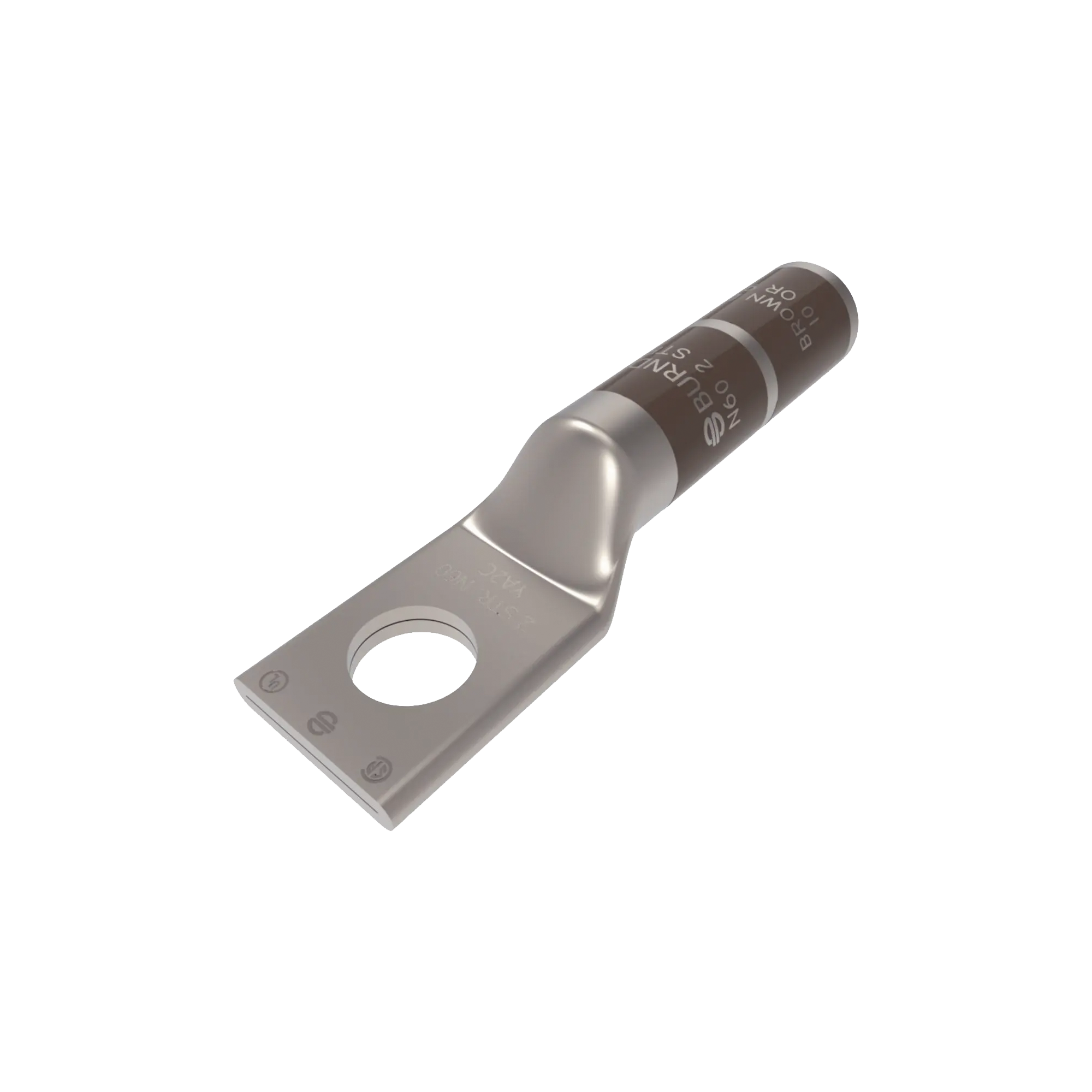 Zapata Terminal de Cañón Largo para Tornillo  5/16' y Calibre 2 AWG.