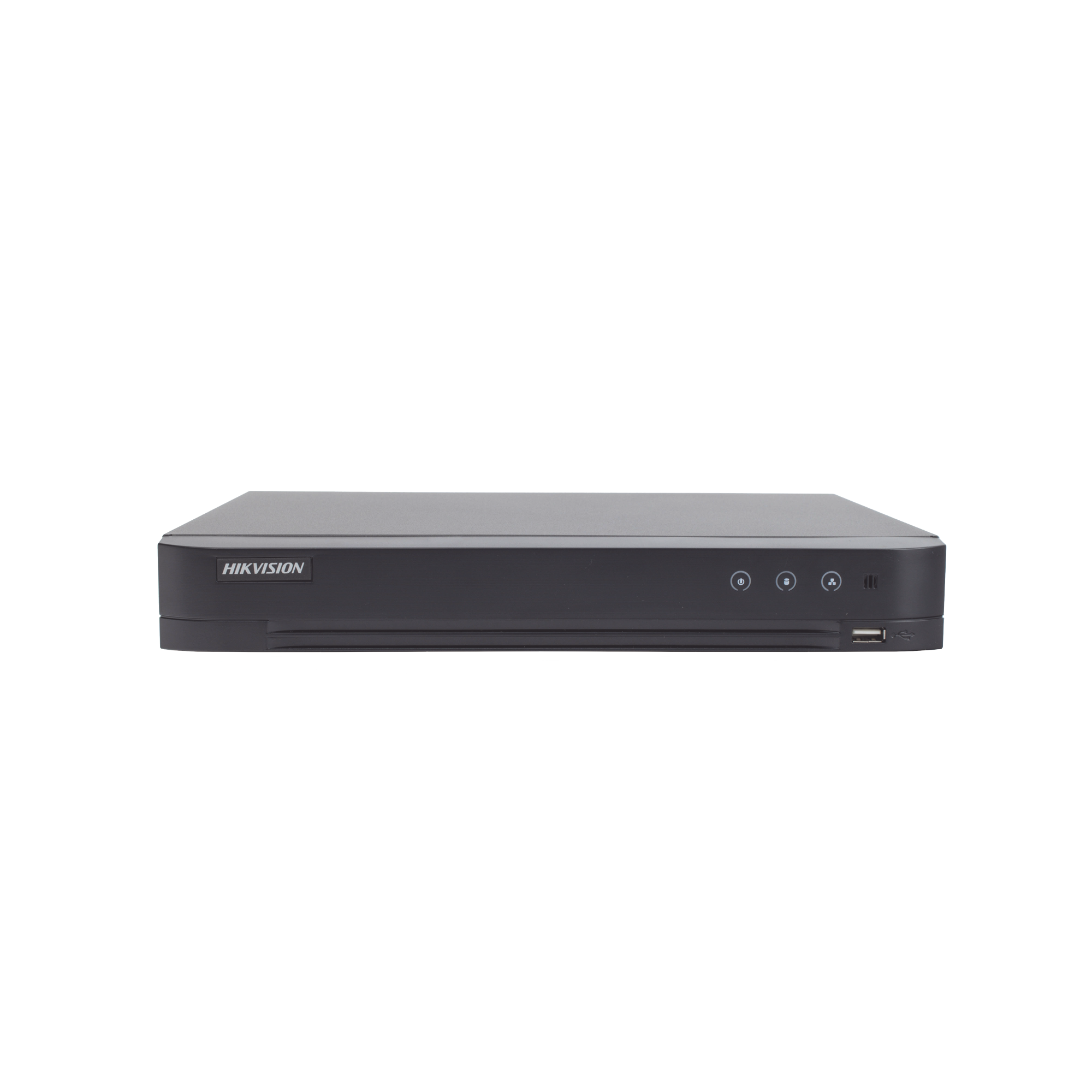 DVR 4 Canales TurboHD + 2 Canales IP / 5 Megapixel Lite - 3K Lite / Acusense (Evista falsas alarmas) / Audio por Coaxitron / 1 Bahía de Disco Duro / Salida de Video en Full HD