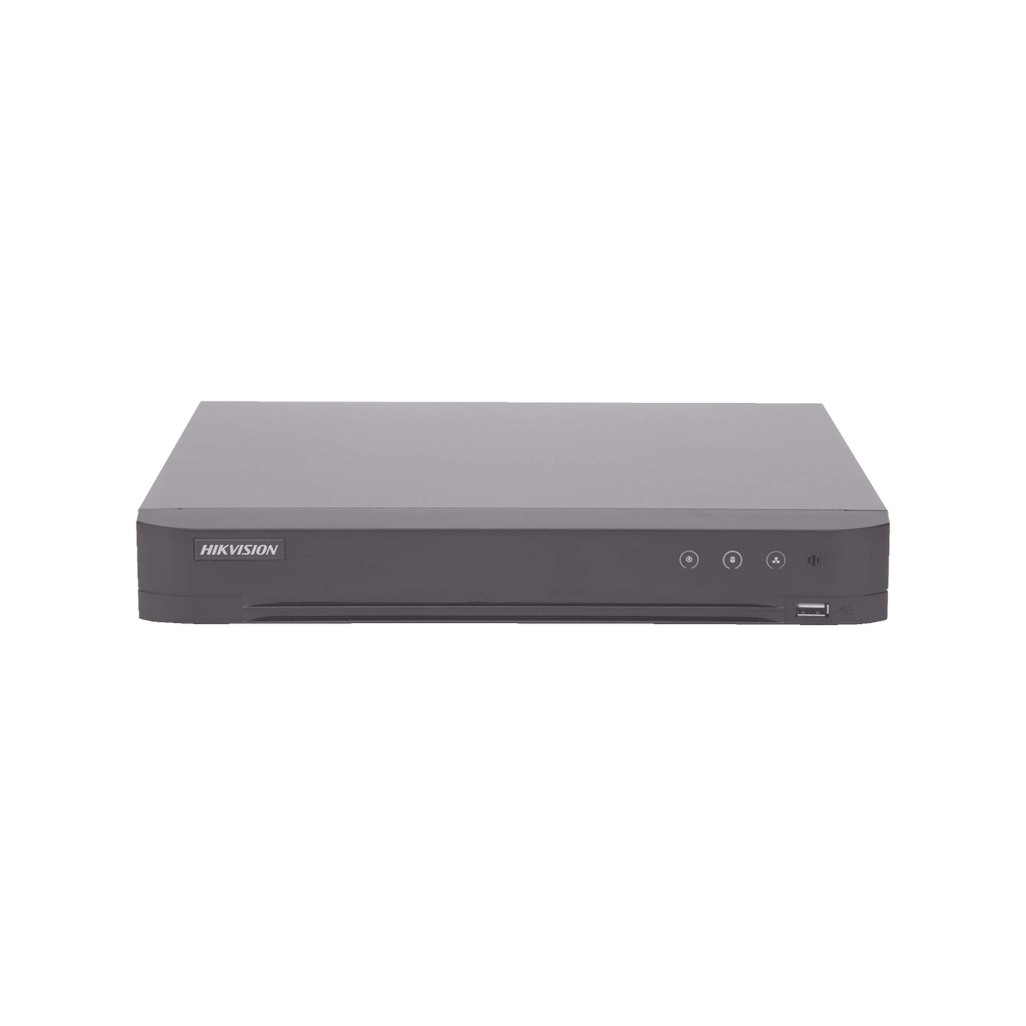 DVR 16 Canales TurboHD + 8 Canales IP / 5 Megapixel Lite - 3K Lite / Acusense (Evita Falsas Alarmas) / Reconocimiento de Rostros (Base de Datos) / Audio por Coaxitron / 1 Bahía de Disco Duro / H.265+