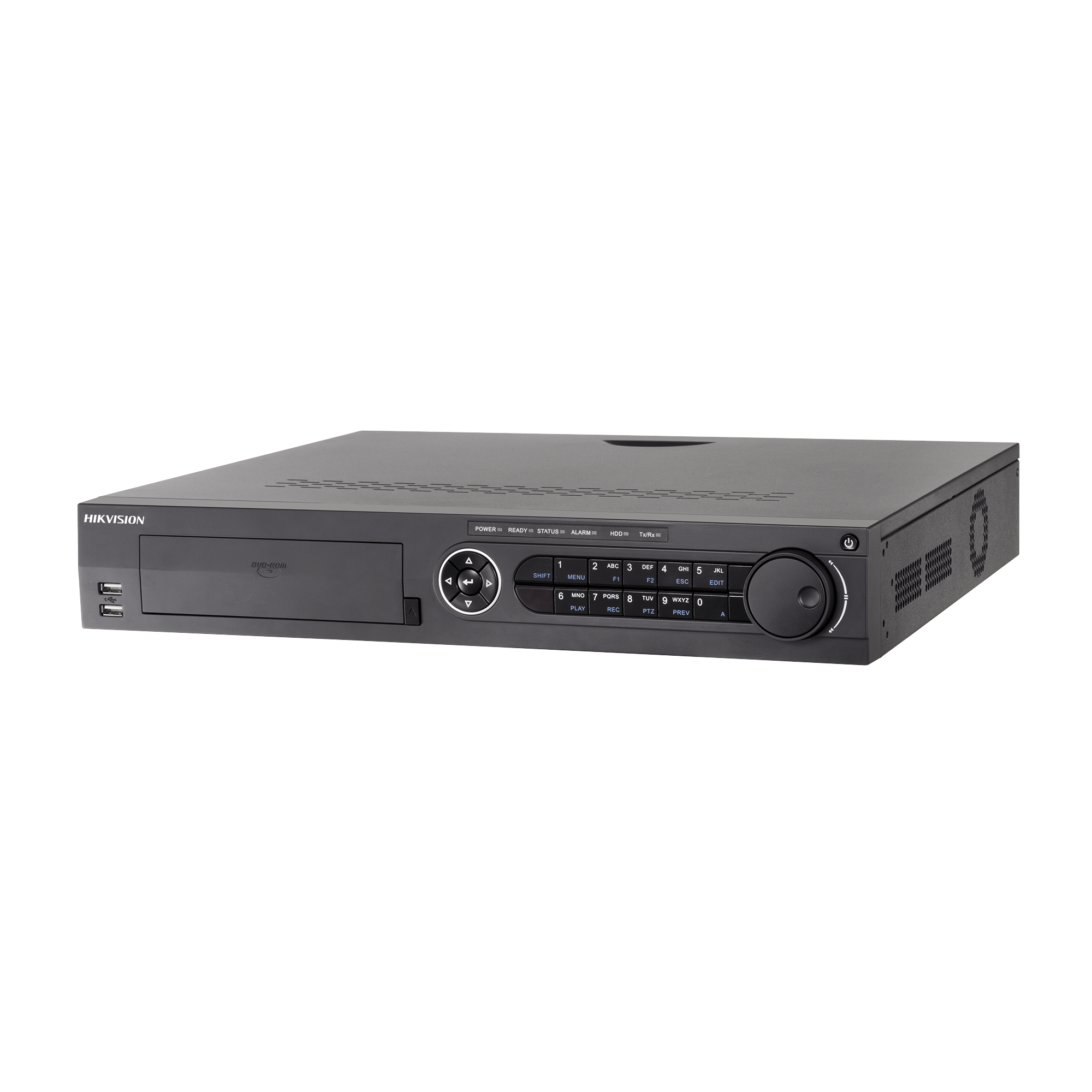 DVR 32 Canales TurboHD + 32 Canales IP / 8 Megapixel (4K) / 4 Bahías de Disco Duro / RAID 0,1,5,6,10 / POS / Videoanalisis / 16 Entradas de Alarma