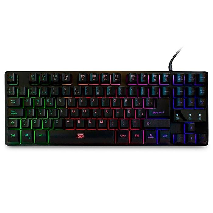 Teclado Iluminado RGB Gamer VORAGO KB-503 USB Anti ghosting - 