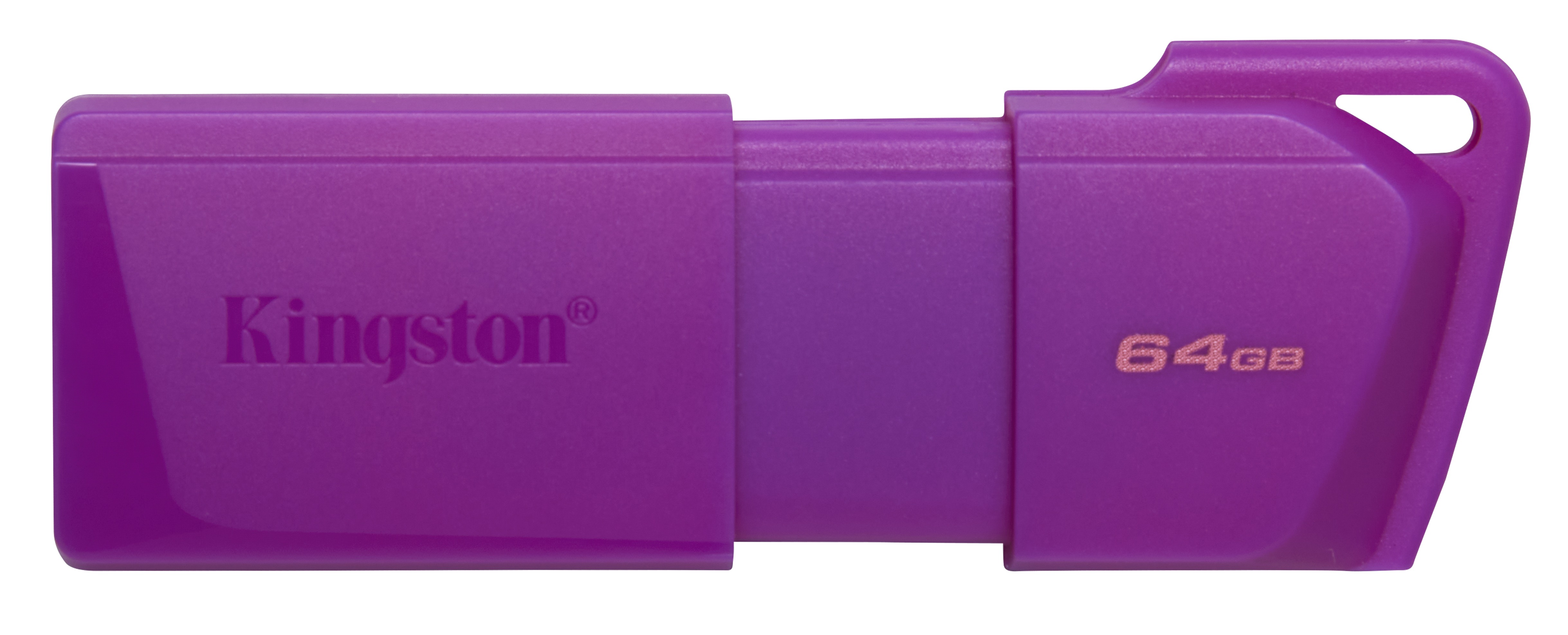 Memoria USB Kingston Technology DATATRAVELER EXODIA M - Morado, 64 GB, USB 3.2 Gen1