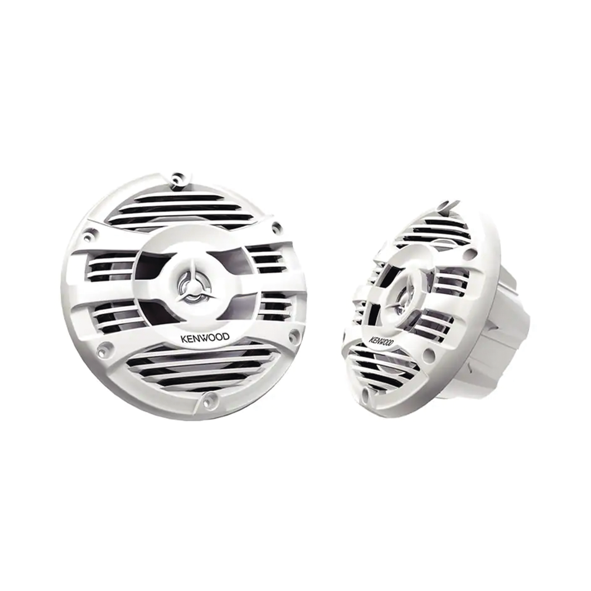 Par de altavoces fabricados en grado marinos en color blanco de 6.5' potencia máxima de 150 W