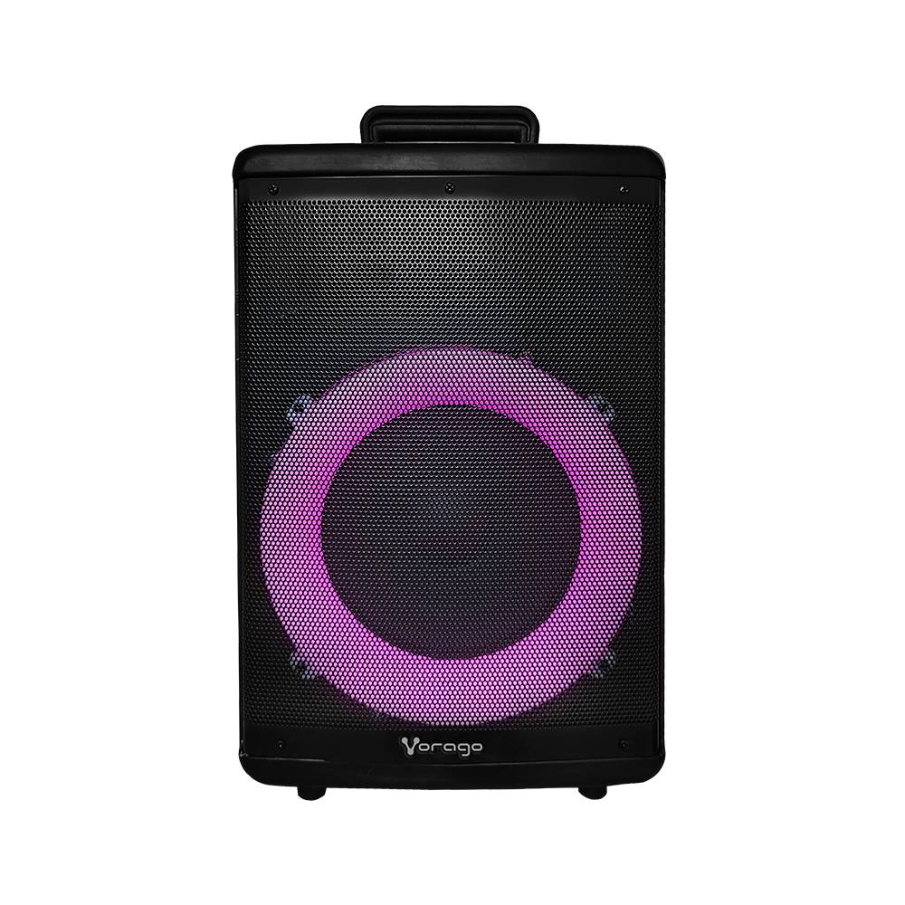 BAFLE VORAGO KSP-302 NEGRO 8 PULGADAS RECAR MIC - 