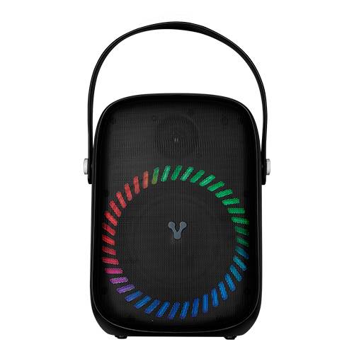 MINI BAFLE KARAOKE VORAGO KSP-455 40WATTS RECARGABLE 1 MICROFONO INALAMBRICO C/CORREAS TWS IPX5 BT 6HRS  - 