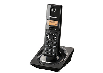 Teléfono Inalámbrico PANASONIC KX-TG1711MEB - Escritorio, Negro, No, Si, LCD