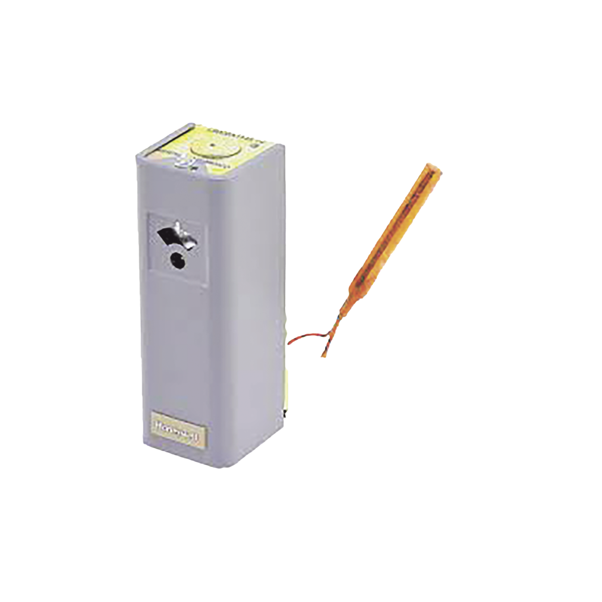 Controlador de montaje horizontal de límite alto o bajo con SPDT, rango operativo 38 a 116 °C , capilar de 3 pulgadas.