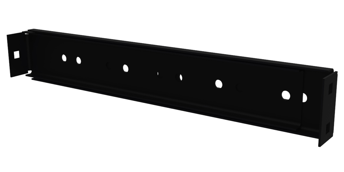 Kit de soportes de pared LACES LA100KSP - Negro, Acero