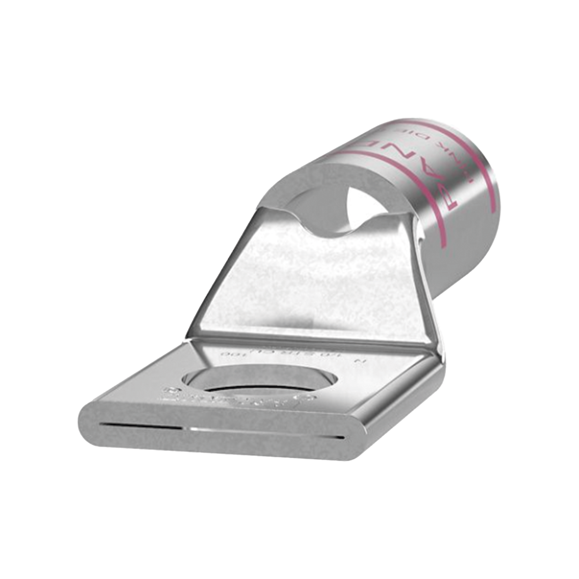 Terminal de Compresión de Cobre con Orificio 3/8', para Cable 1/0 AWG. 10 Piezas