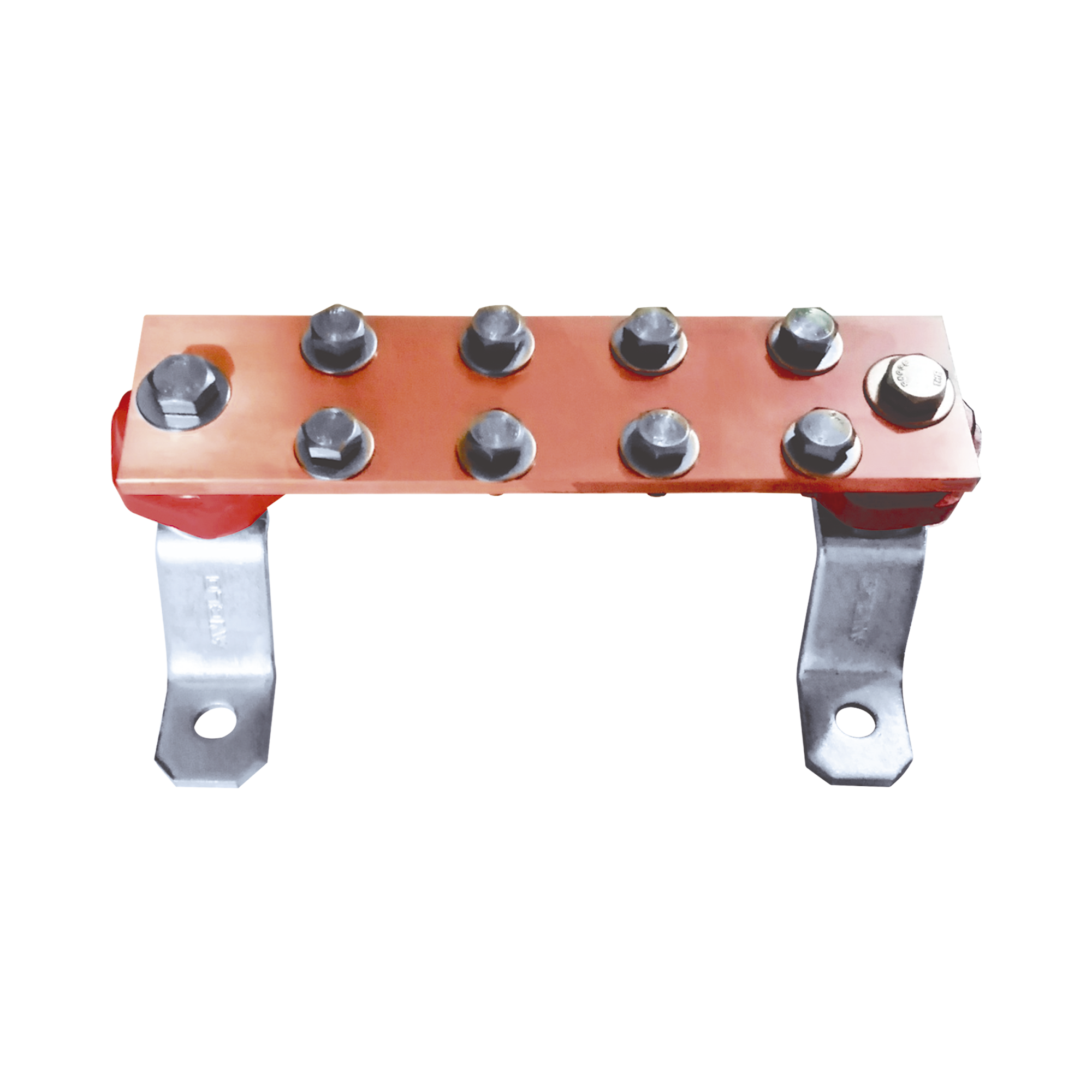 Barra de Unión con 1000 A de Capacidad. Incluye Montaje para Muro y Aisladores.