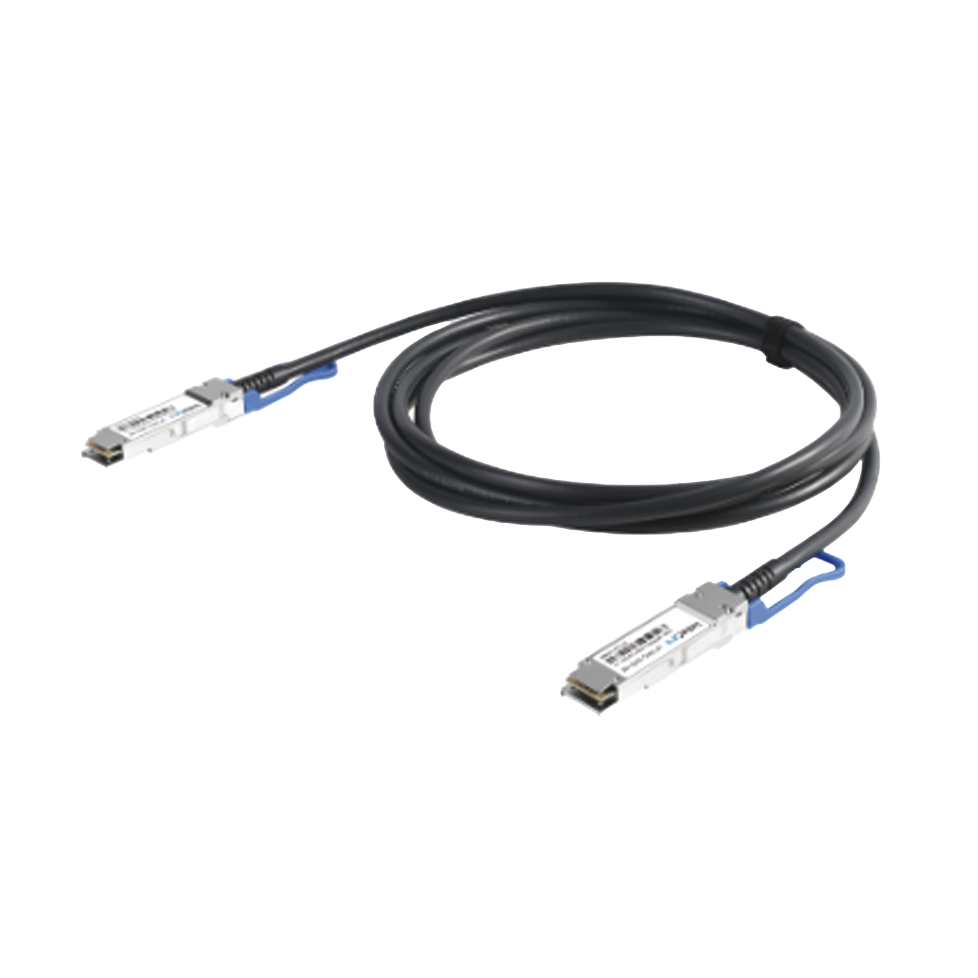 Cable DAC QSFP28 de 100 Gbps a 100 Gbps (Longitud: 1 metro)