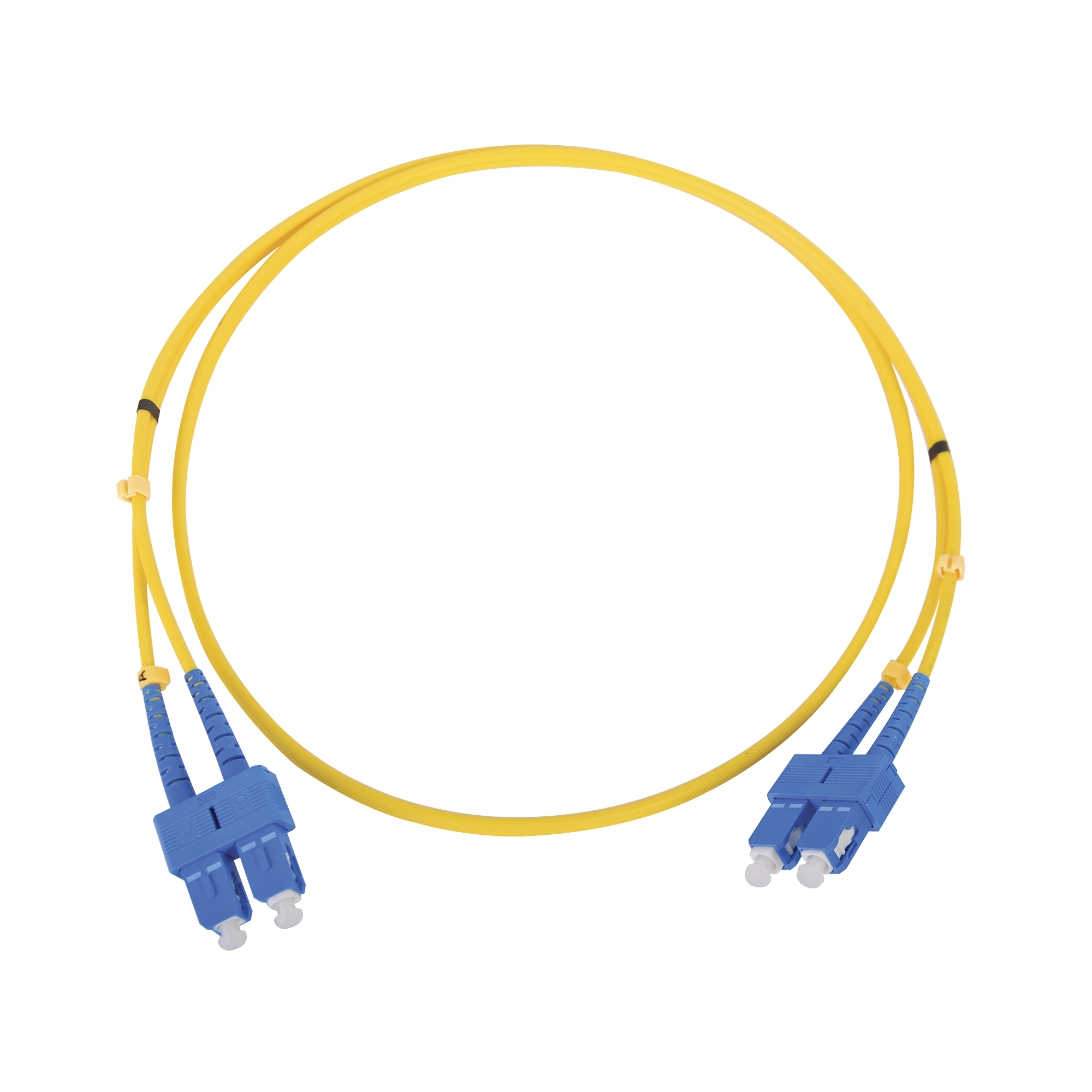 Jumper de Fibra Óptica Monomodo SC/SC Duplex de 5 metros