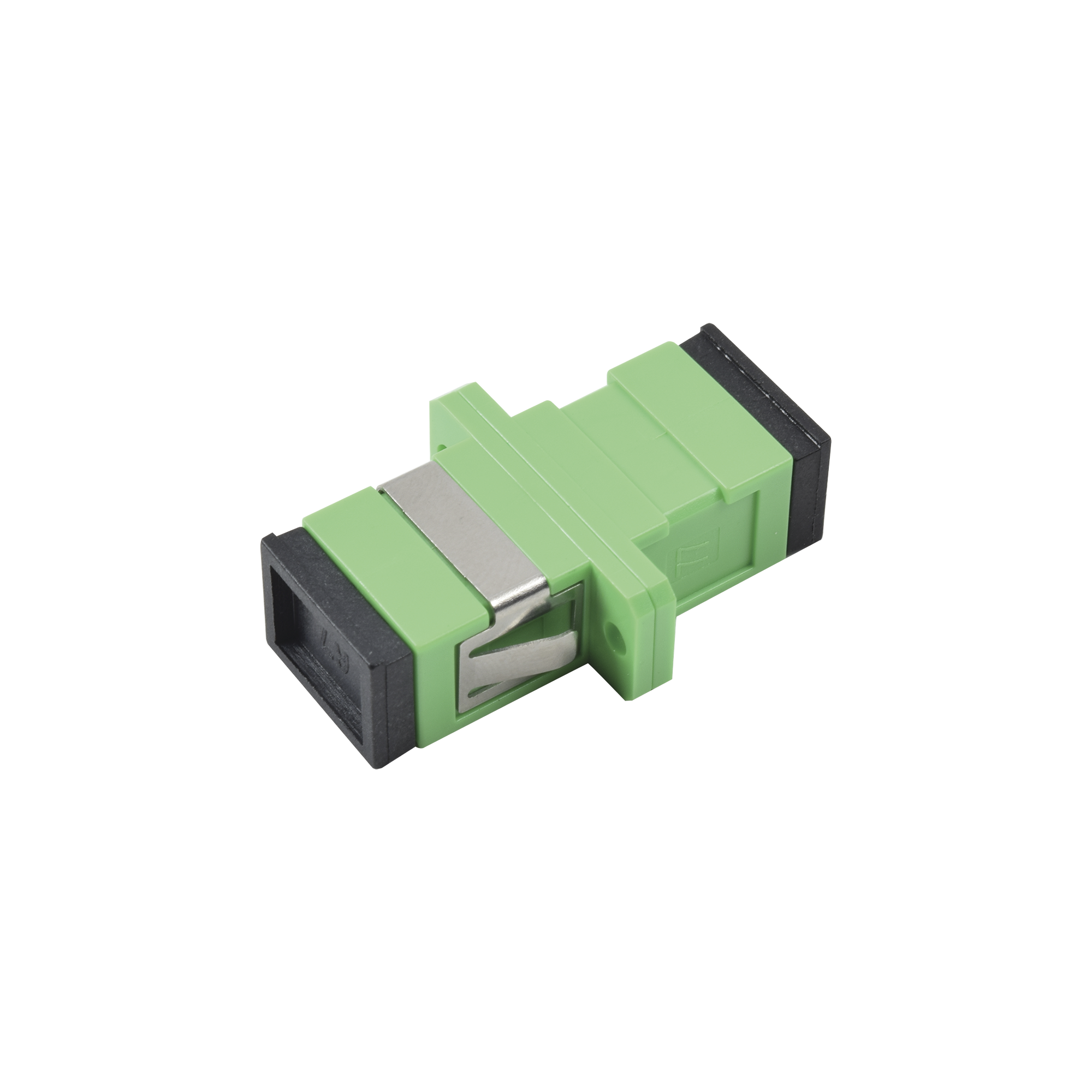 Módulo acoplador de fibra óptica simplex SC/APC a SC/APC para fibra Monomodo