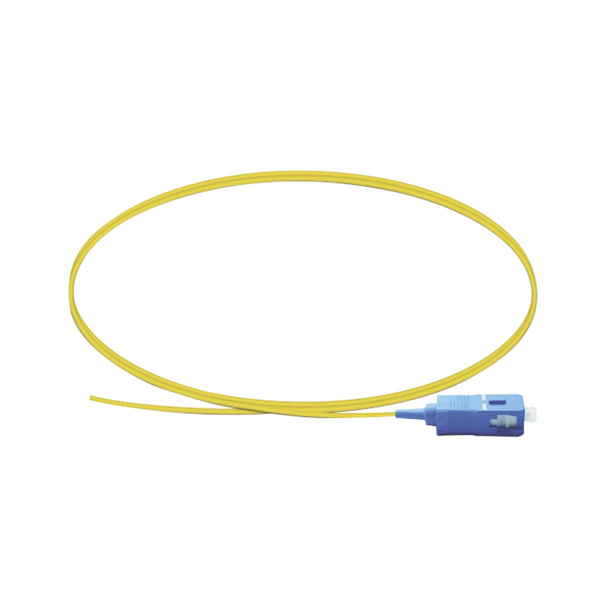 Pigtail de Fibra Óptica Monomodo SC/UPC, simplex de 2 metros