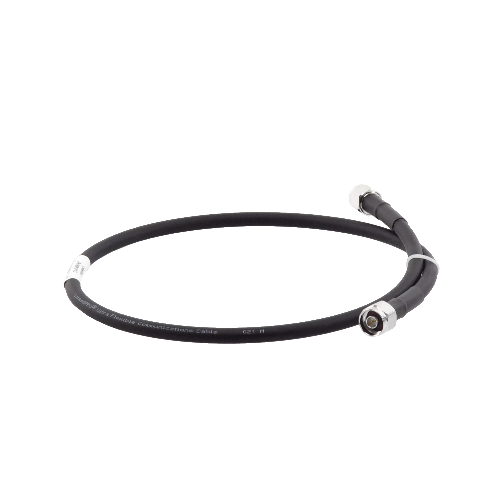 Jumper Ultra Flexible de baja pérdida para equipos inalámbricos hasta 7 GHz N-Macho a N-Macho 1 m