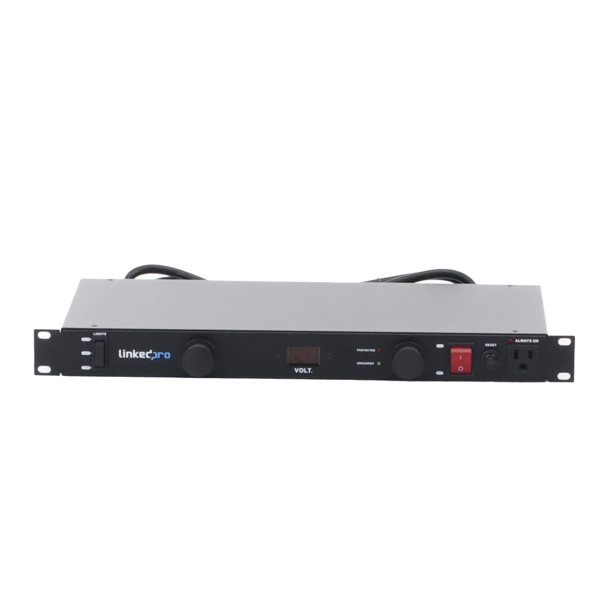 PDU para Distribución de Energía, Montaje en Rack, 11 salidas, Instalación Horizontal, de 19in, 1U, 15 Amp, 120 Vca, Con Indicador Led Y Display