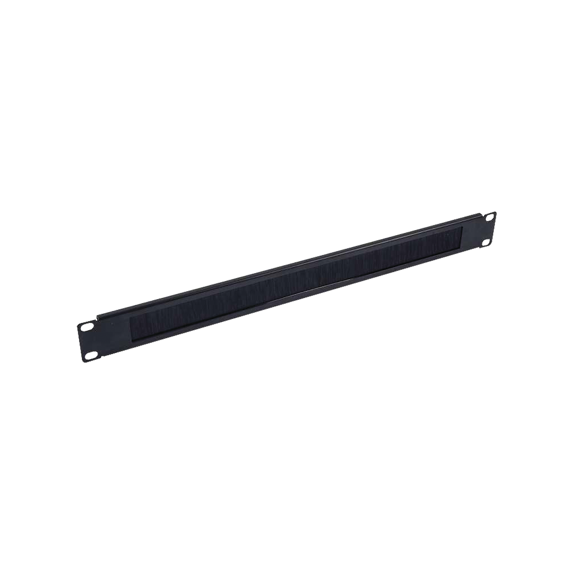 Panel ciego tipo cepillo color Negro, 19in 1UR