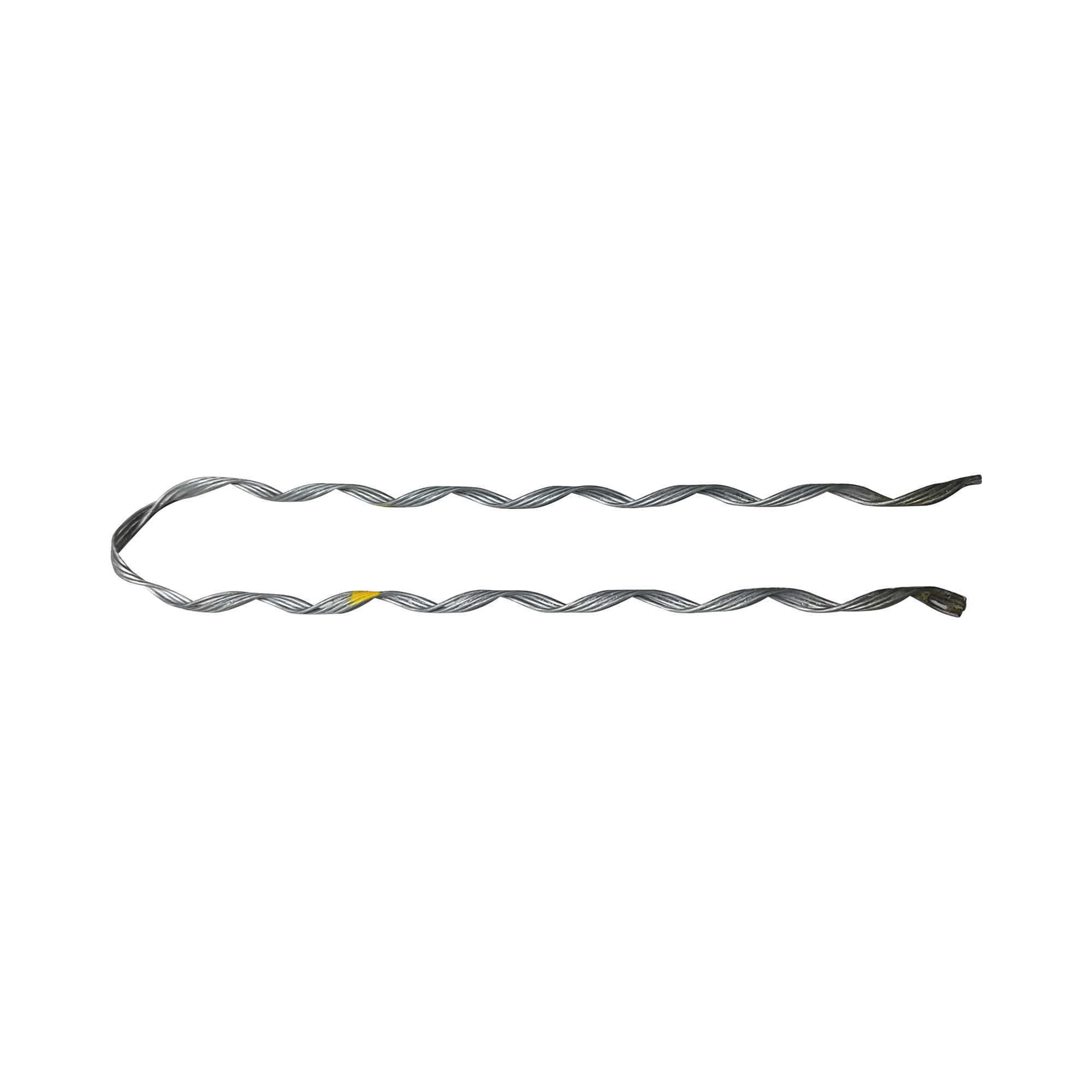 Remate Preformado de Acero Galvanizado para fibra Mini-ADSS diámetros 6 - 7 mm (Preformado con tecnología sin polvo abrasivo)