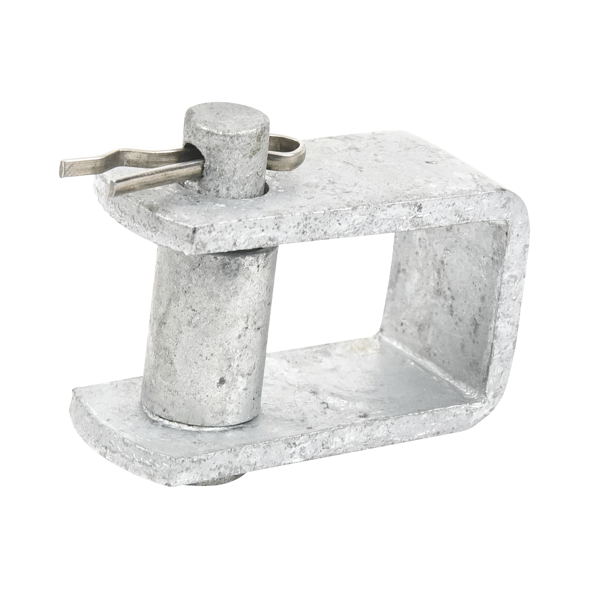 Herraje tipo 'D' pequeño con chaveta