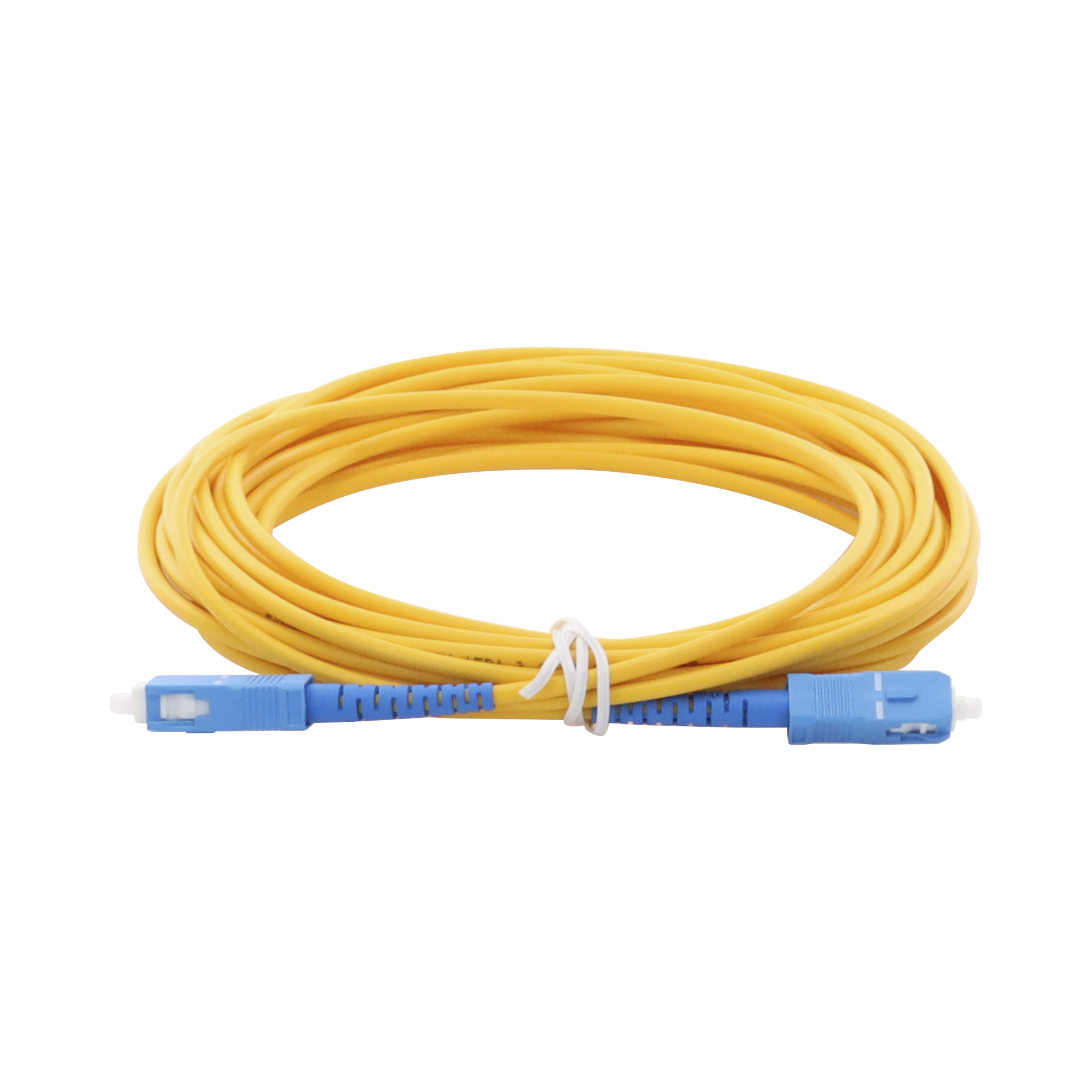 Jumper de Fibra Óptica Monomodo SC/UPC-SC/UPC Simplex de 6 metro, 3mm