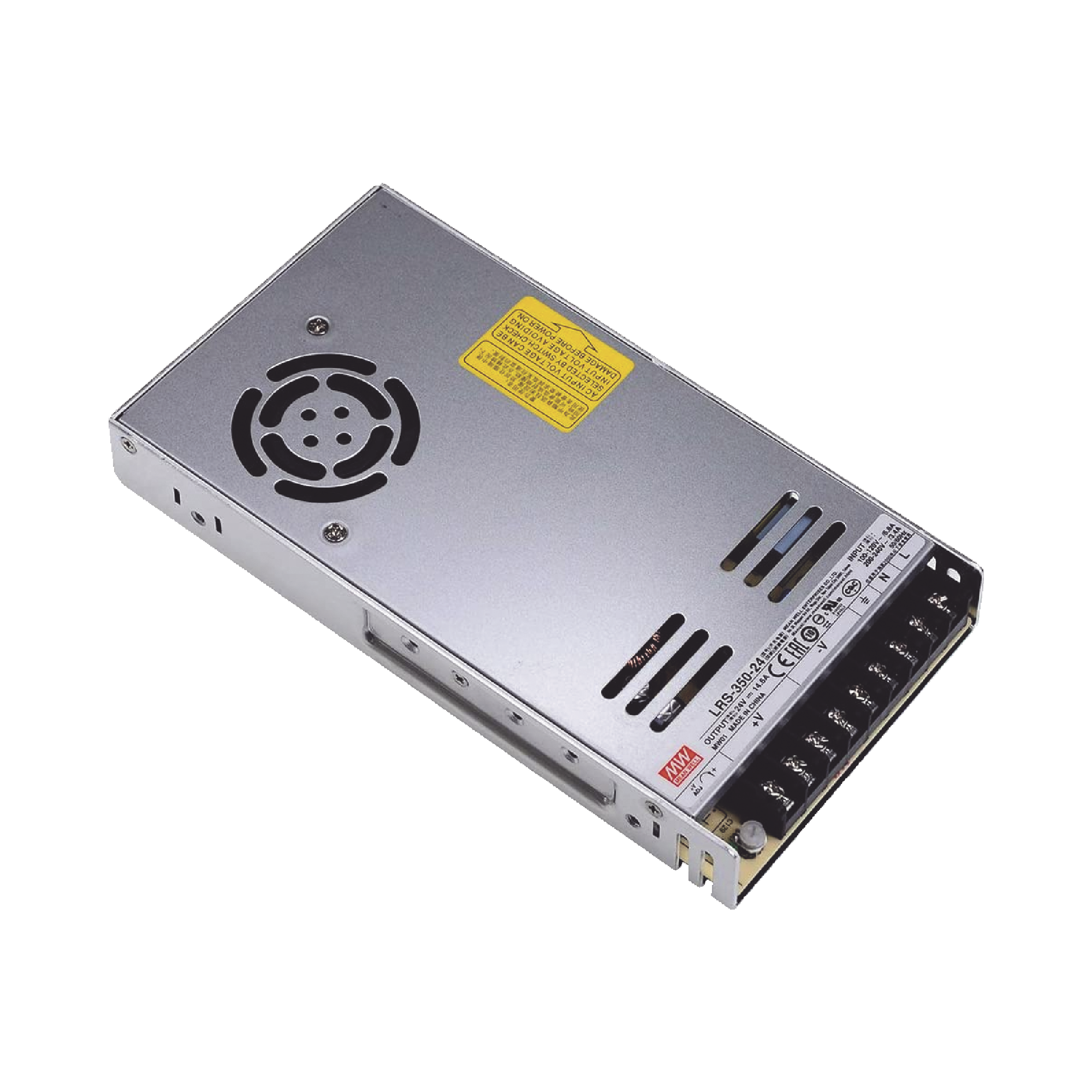 Fuente de Poder Industrial Conmutada 350W de Potencia, 24Vcc, 14.6A