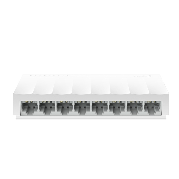 SWITCH DE 8 PUERTOS PARA ESCRITORIO CON TECNOLOGÍA GREEN ETHERNET PLUG AND PLAY TP-LINK LS1008 DE 8 PTOS 10/100M - 