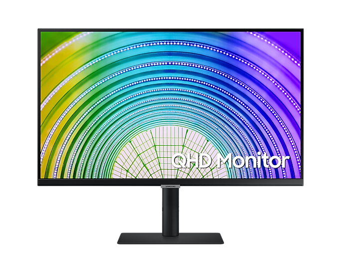 Monitor  SAMSUNG LS27A600UULXZX - 27 pulgadas, 300 cd / m², 2560 x 1440 Pixeles, 5 ms, Negro