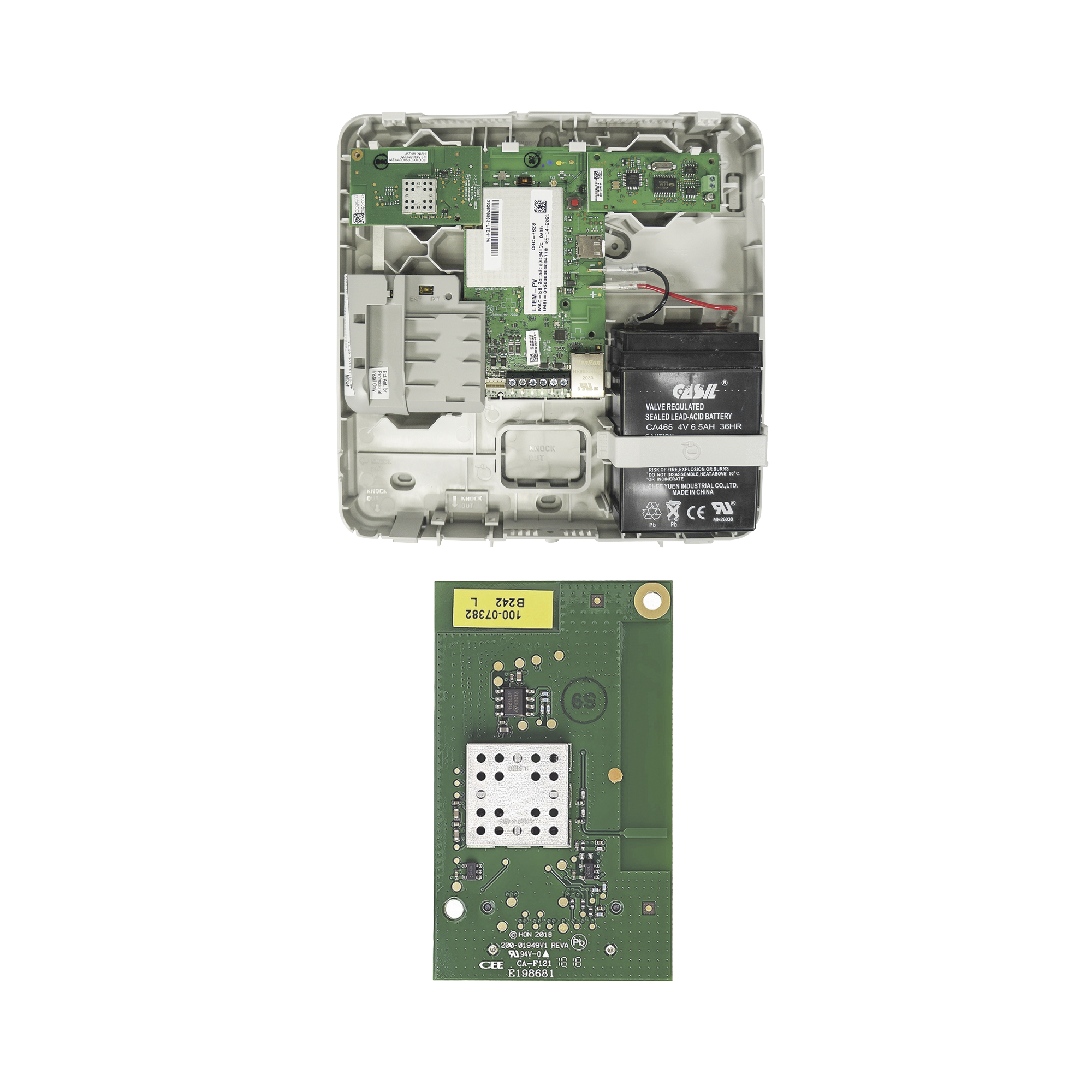 Comunicador Dual, GSM, Ethernet/WiFi/ZWave compatible con paneles Honeywell Home Resideo, DSC e Interlogix