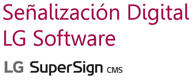 Señalizacion Digital Software SuperSign CMS - 