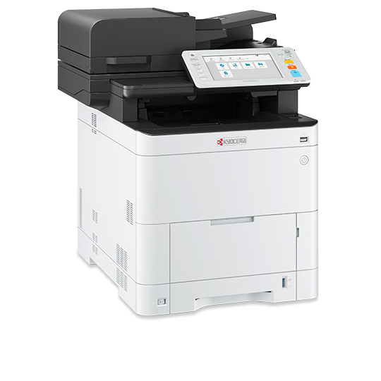 Multifuncional láser a color KYOCERA MA3500CIX 1102YK2US0 carta/oficio - 37PPM, 1200x1200DPI, imprime/copia/escanea cama plana tamaño oficio A4, dúplex estánd