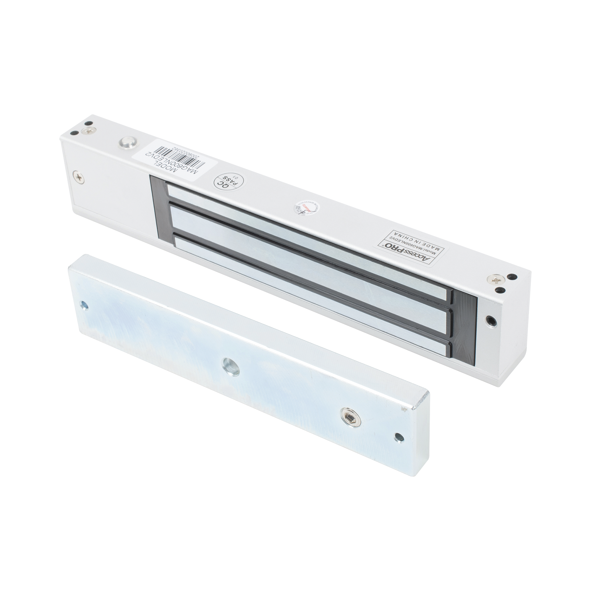 Chapa magnética 600 lbs con LED Ultra-brillante/ Libre de Magnetismo Residual / Sensor de estado de la placa
