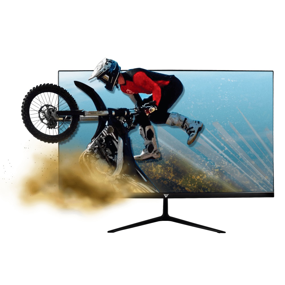 Monitor GAME FACTOR MG500 v2 23.8 Pulgadas 144Hz - 1ms, DP, HDMI, FrameLess, Negro