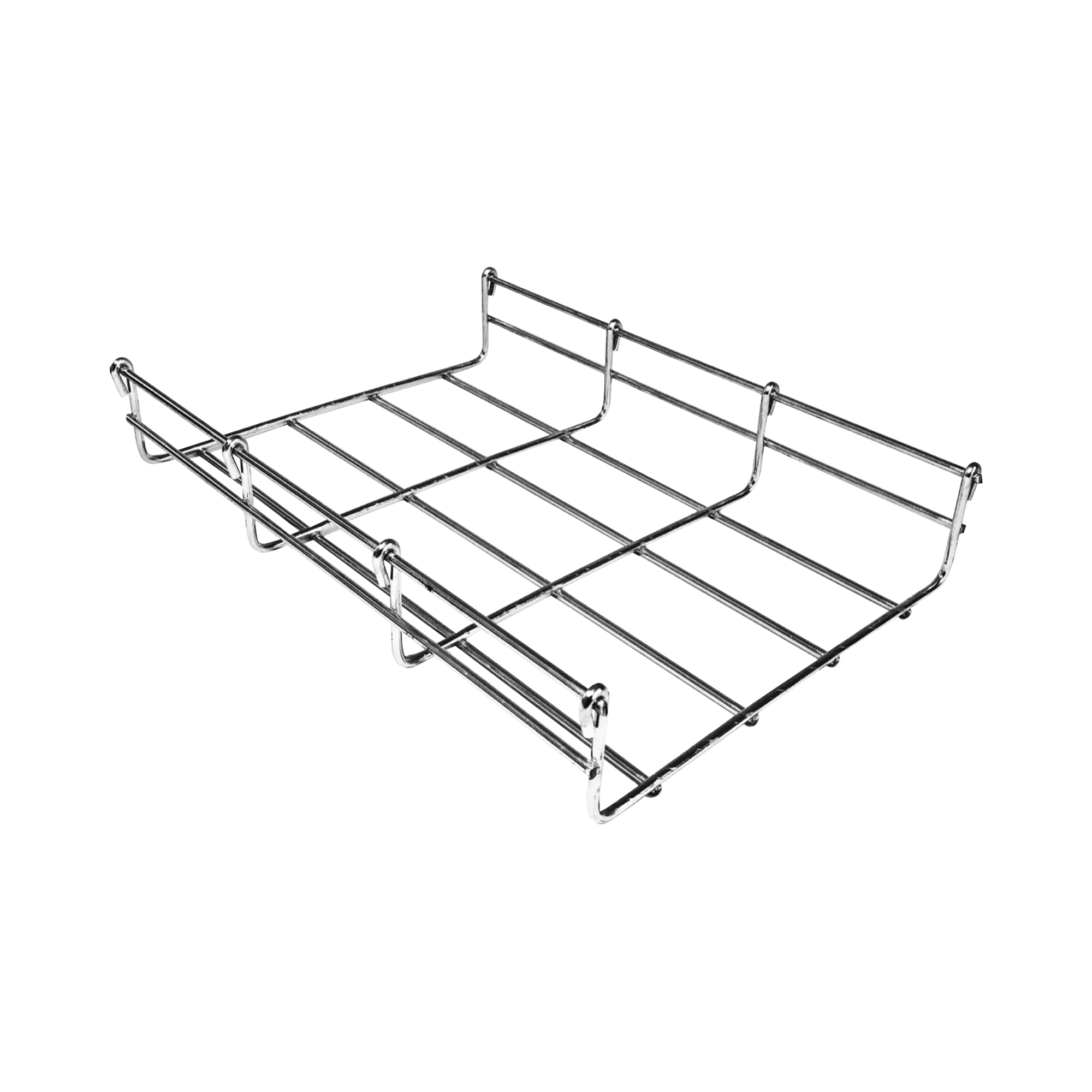 Charola versión light MallaFils 54/200 mm, con acabado Electro Zinc, tramo 3 m