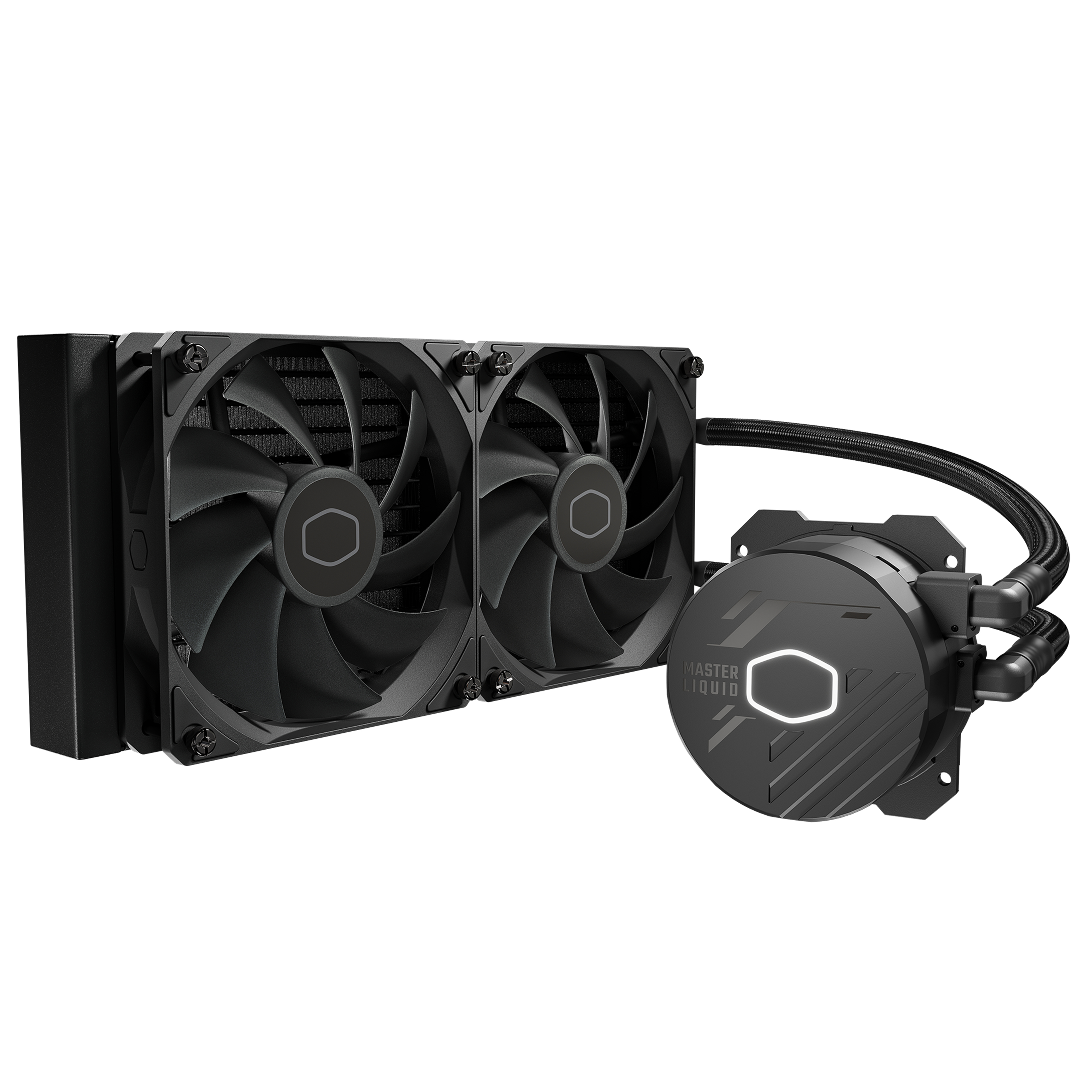 Enfriamiento COOLER MASTER MLW-D24M-A17PK-R1 - Negro, Kit de refrigeración liquida, 27.2 dB, 1750 RPM