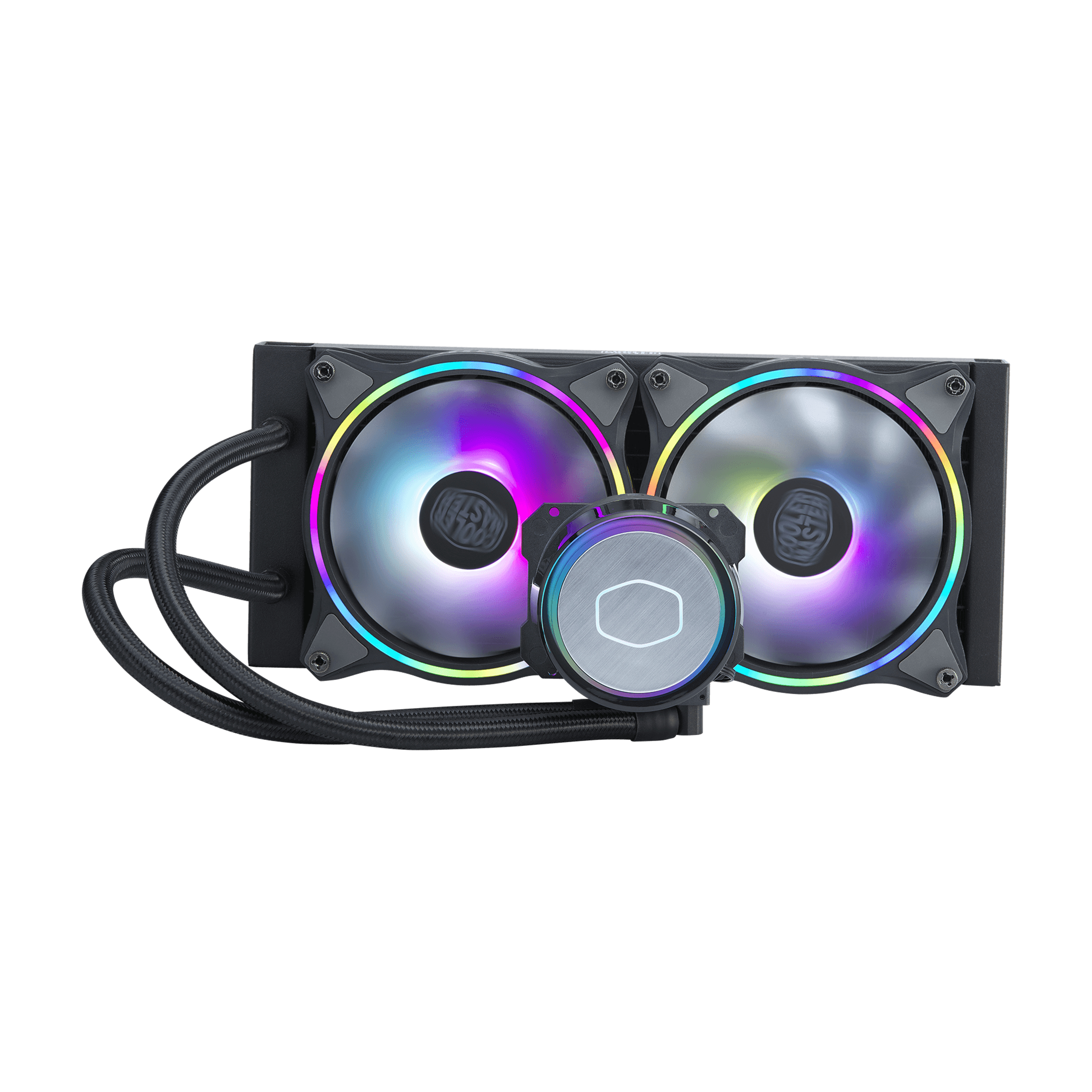 Enfriamiento COOLER MASTER MLX-D24M-A18P2-R1 - Negro, Enfriador, 1800 RPM