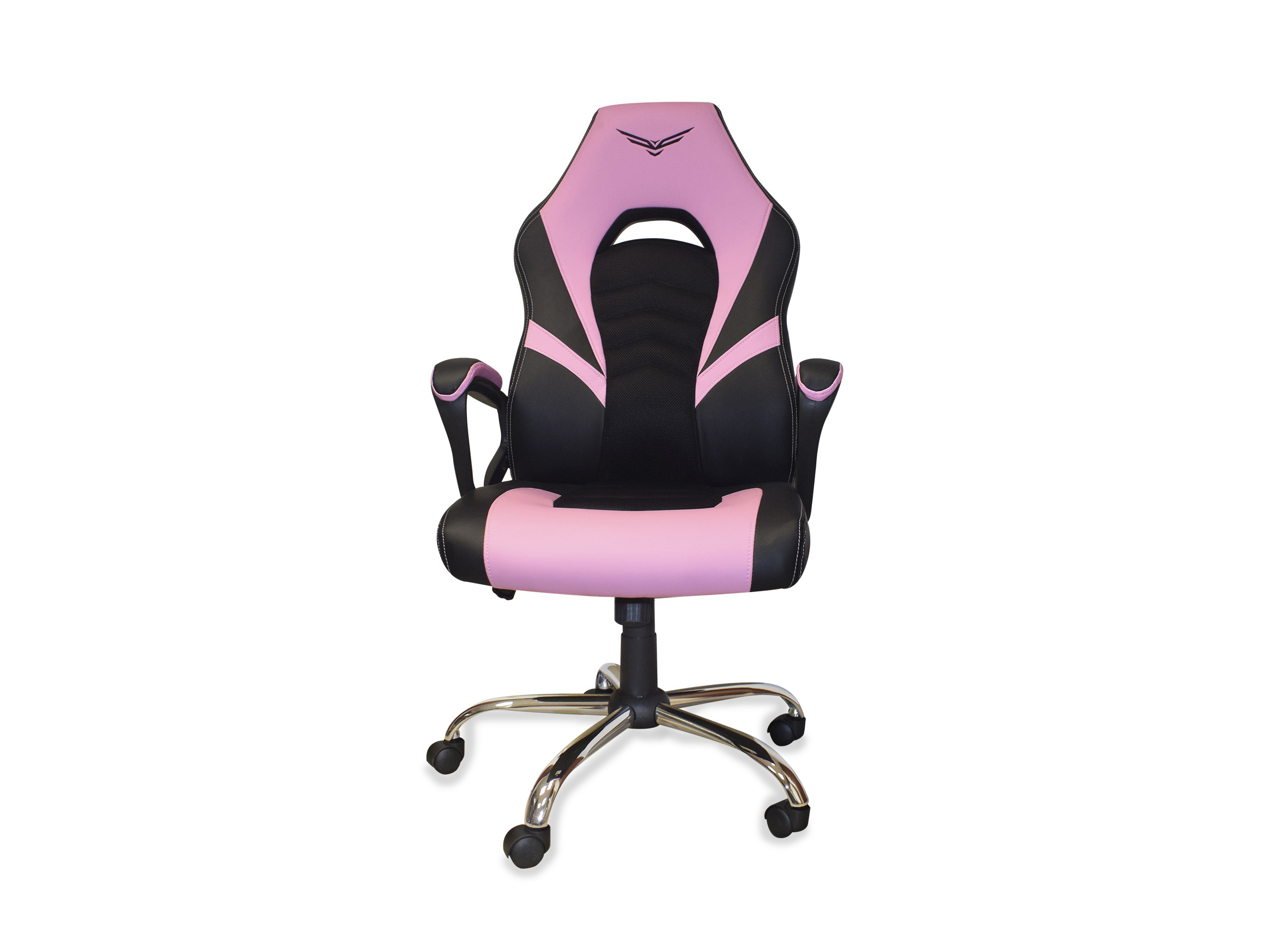Silla Gamer Naceb Naceb Technology NA-0935RS - Gamer, Rosa, Poliuretano + Nylon