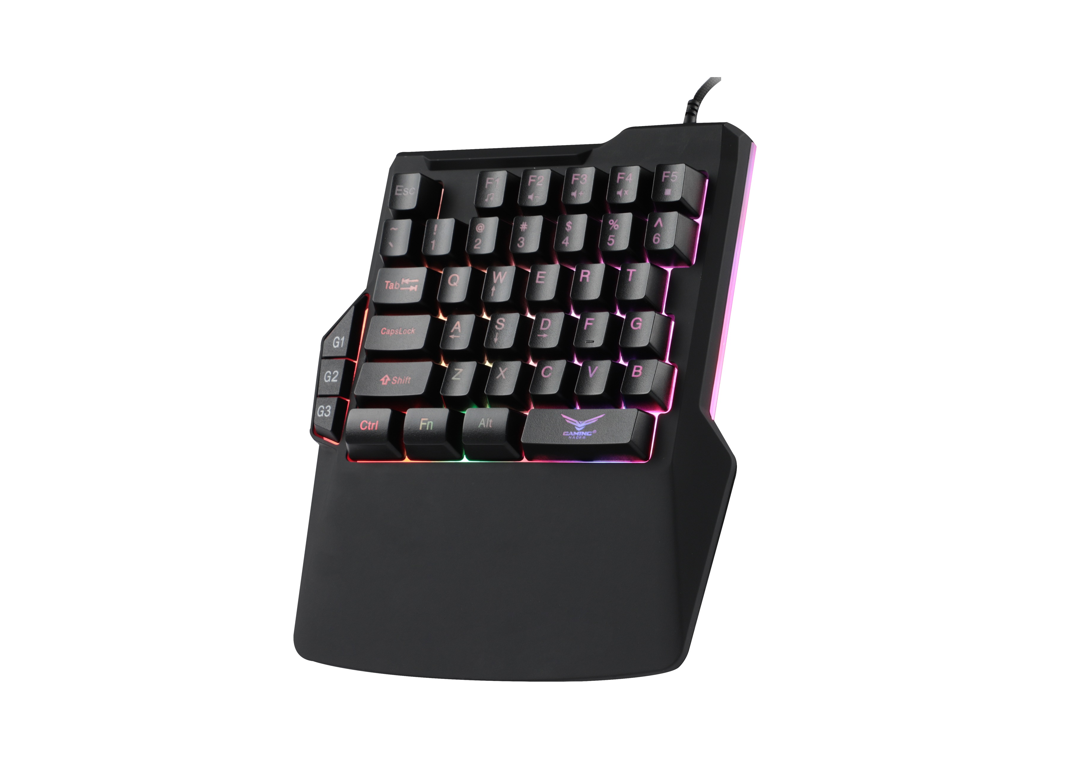 Teclado ONE HANDRGB ATHERIS NACEB TECHNOLOGY NA-0938 - 