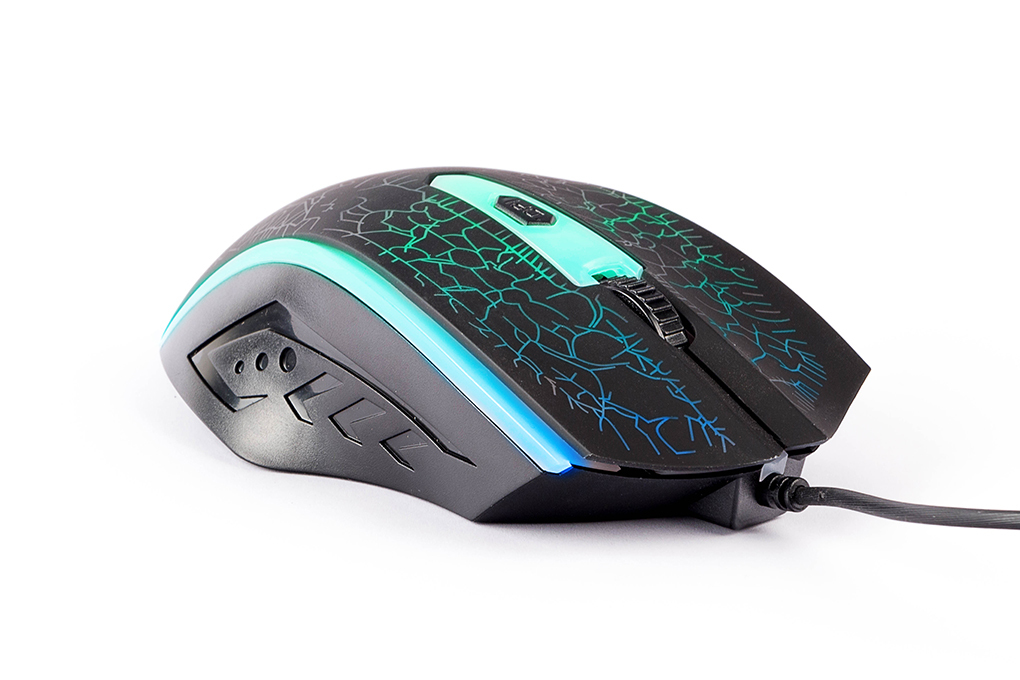 Mouse Naceb Technology NA-592NE - USB, Juego, Óptico, 1200 DPI, Multicolor