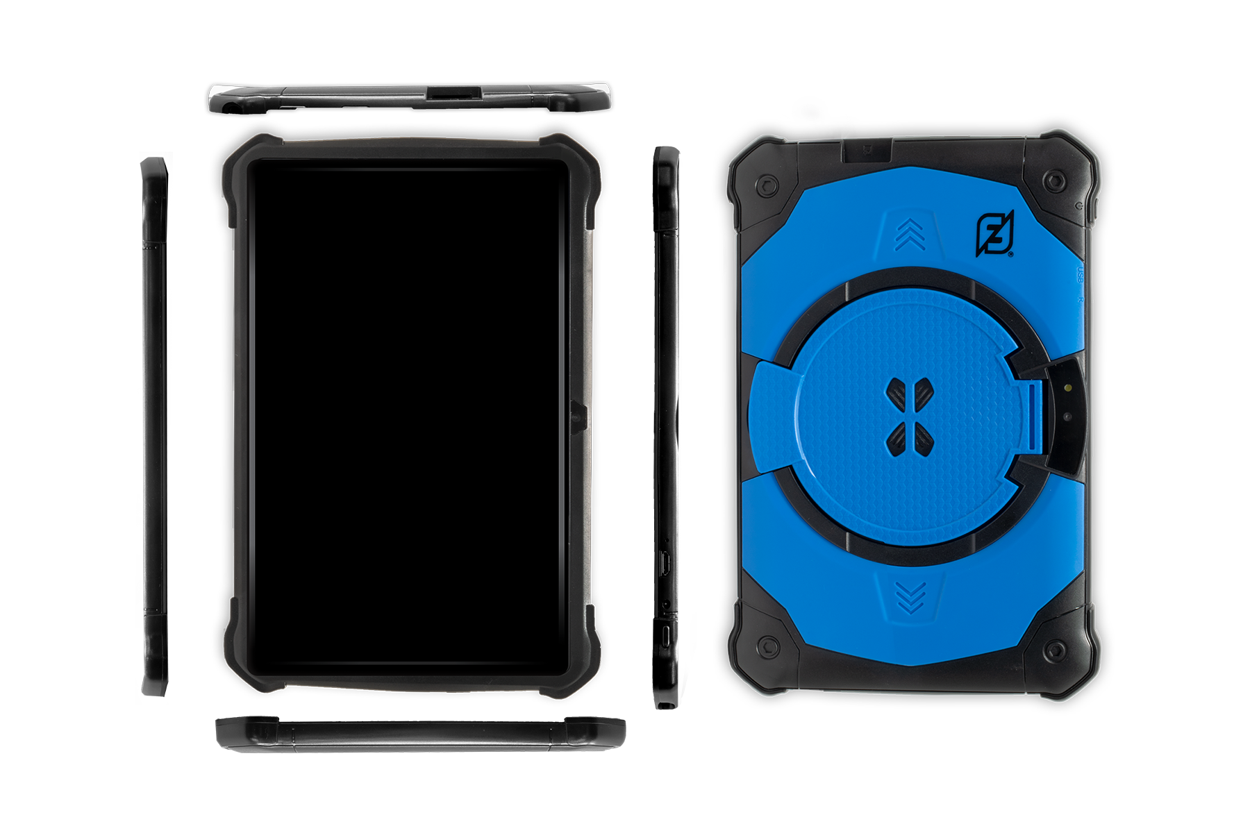 TABLET M002K-2 2GB RAM 16GB ROM 7 PULGADAS ANDROID 10 CAM 2 Y 5 MP FLASH FUNDA CON STAND INCLUIDO NEGRO/AZUL - 