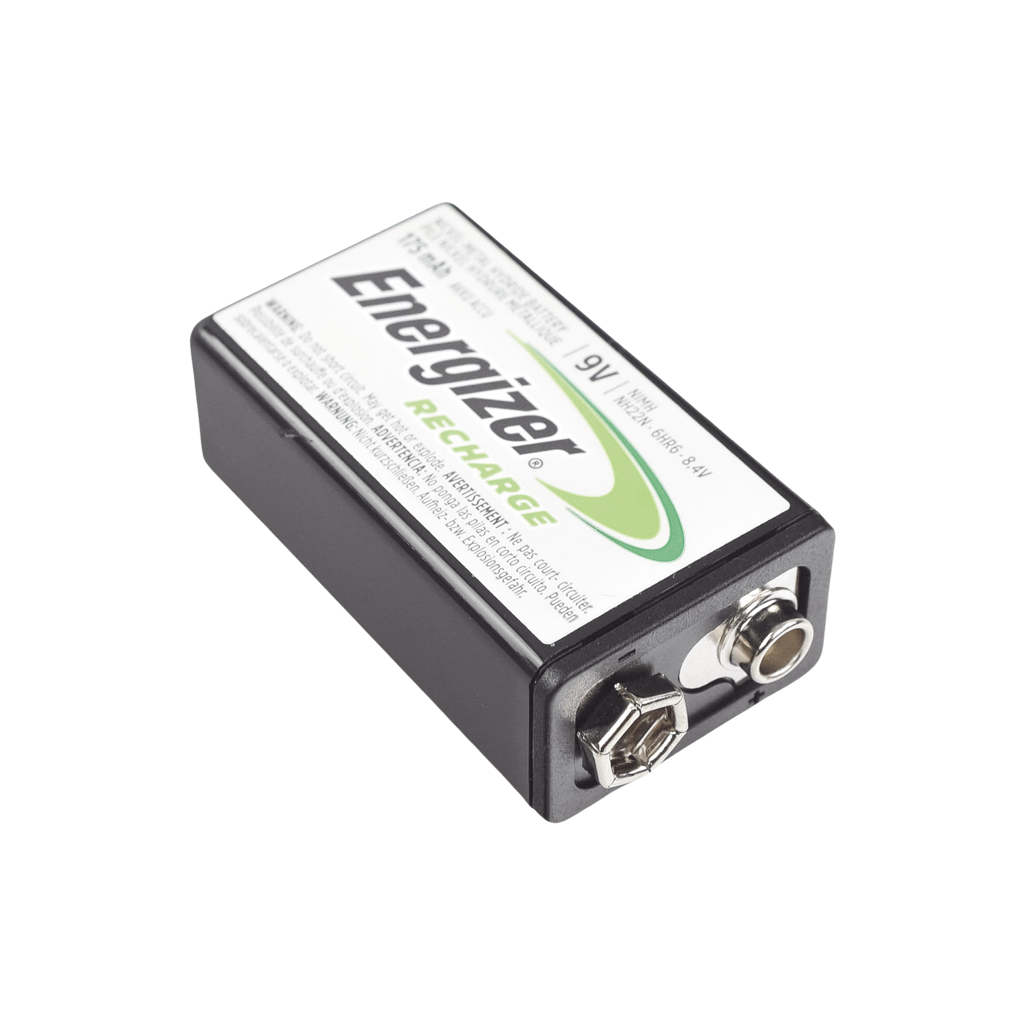 Ni- MH Batería recargable 9V / 175 mAh