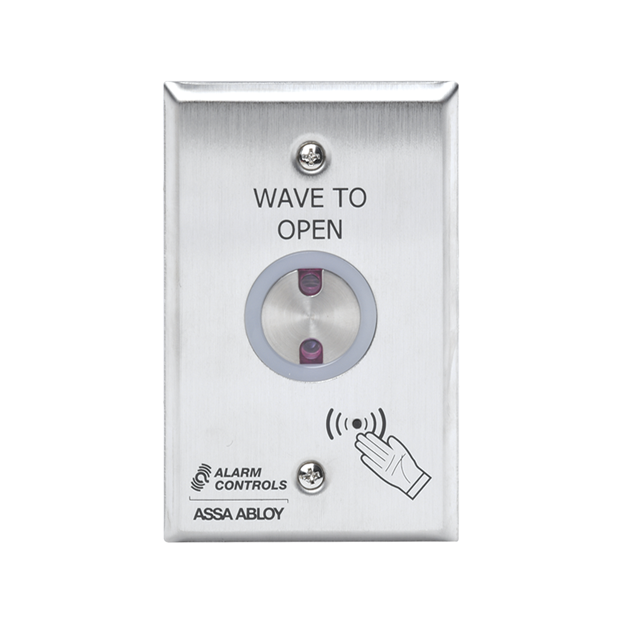 Botón Sin Contacto para Salida NO,NC/ Temporizador/ Placa de Acero Inoxidable/ Intemperie