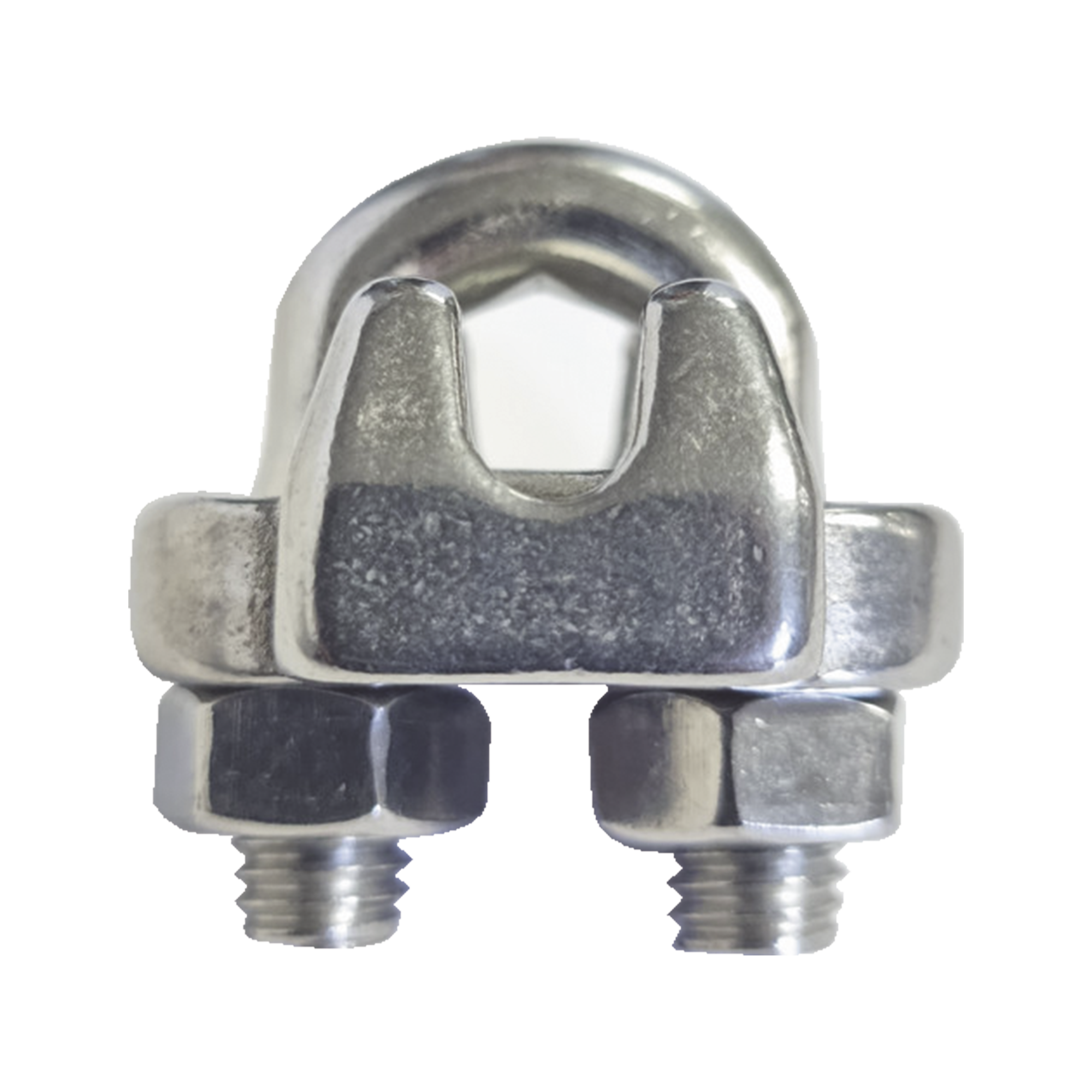 Nudo/ Perro/ Abrazadera Acero Forjado para Cable de 3/16', Acero Inoxidable.