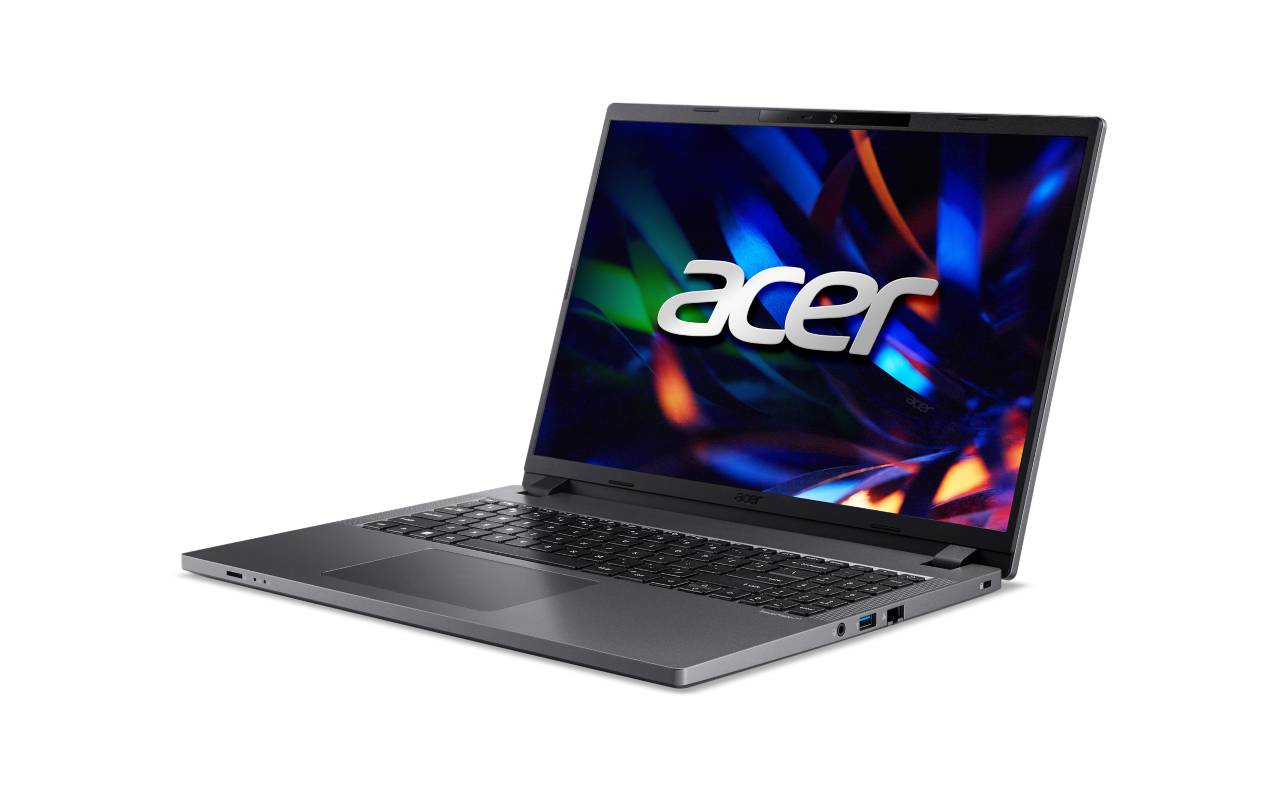 LAPTOP ACER TRAVELMATE P2 CORE I7-1355U; 16 WUXGA IPS; 8GB RAM; 512GB SSD; FINGERPRINT; WIN 11 PRO; 1 AÑO DE GARANTÍA + 1 AÑO CONTRA ROBO; GRIS ACERO - 