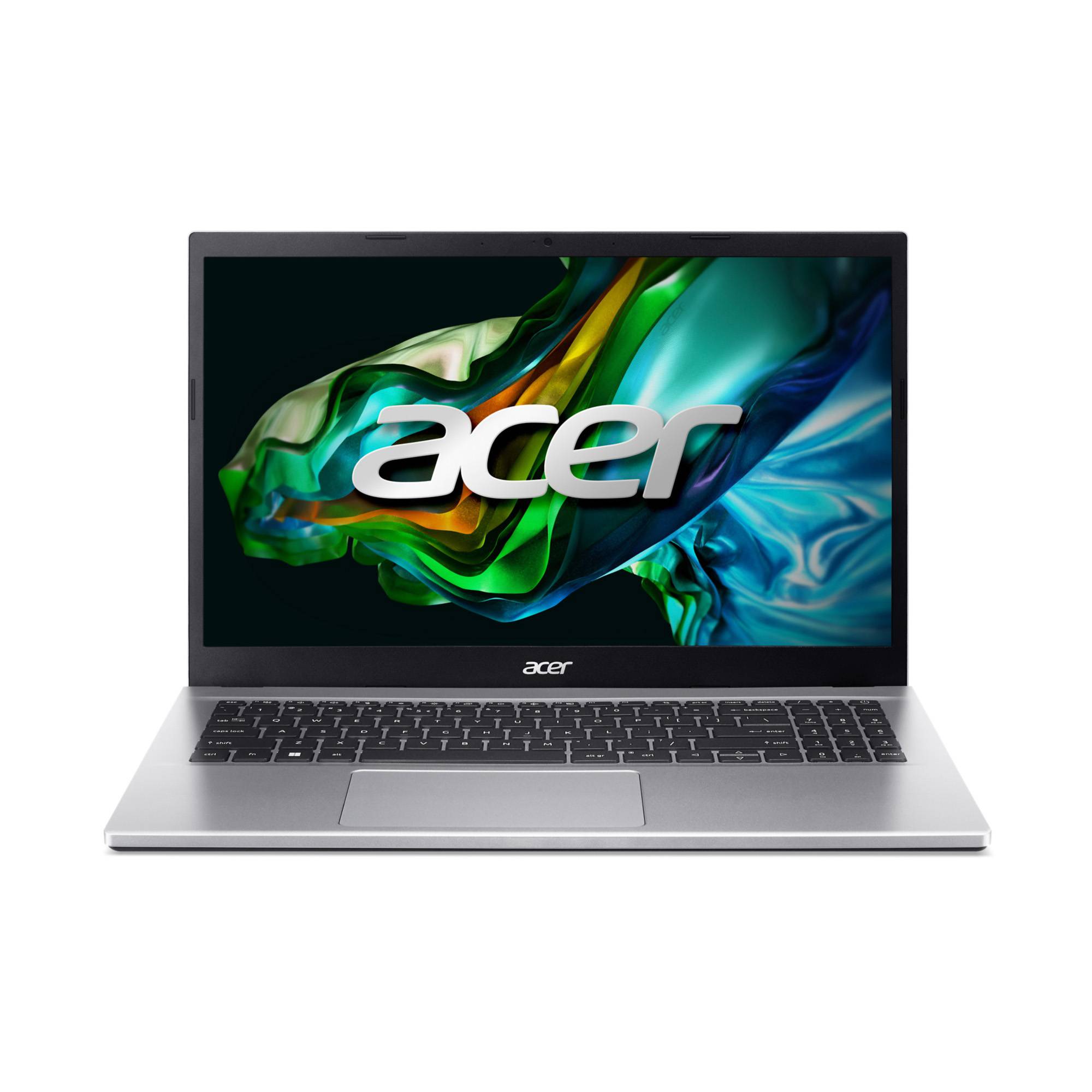 LAPTOP ACER ASPIRE 3 RYZEN 7 5700U; PANTALLA 15.6 FHD; 8 GB RAM; 1024 GB PCIe NVMe SSD; WINDOWS 11 HOME; 1 AÑO DE GARANTÍA + 1 AÑO CONTRA ROBO; PLATA - 