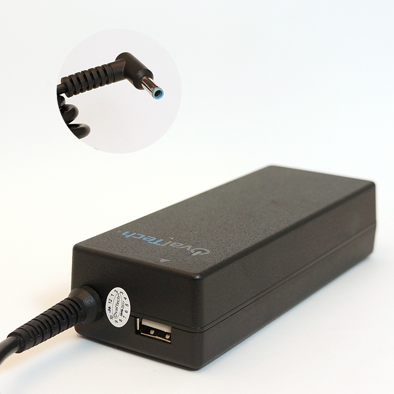 Cargador / Adaptador para Laptop OTAC-E74D OVALTECH de 45W 19.5V 2.31A (4.5*3.0) - 